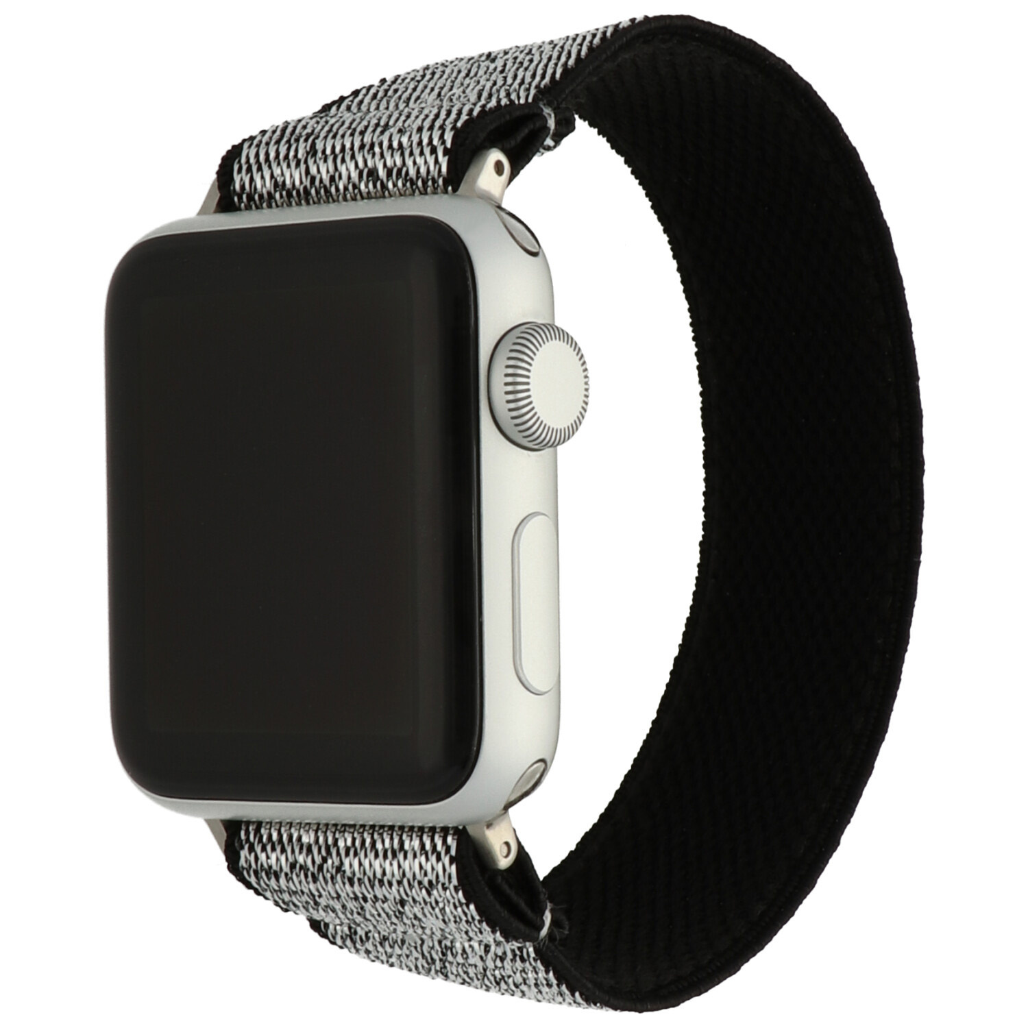 Apple Watch Nylon Woven Strap - Silver