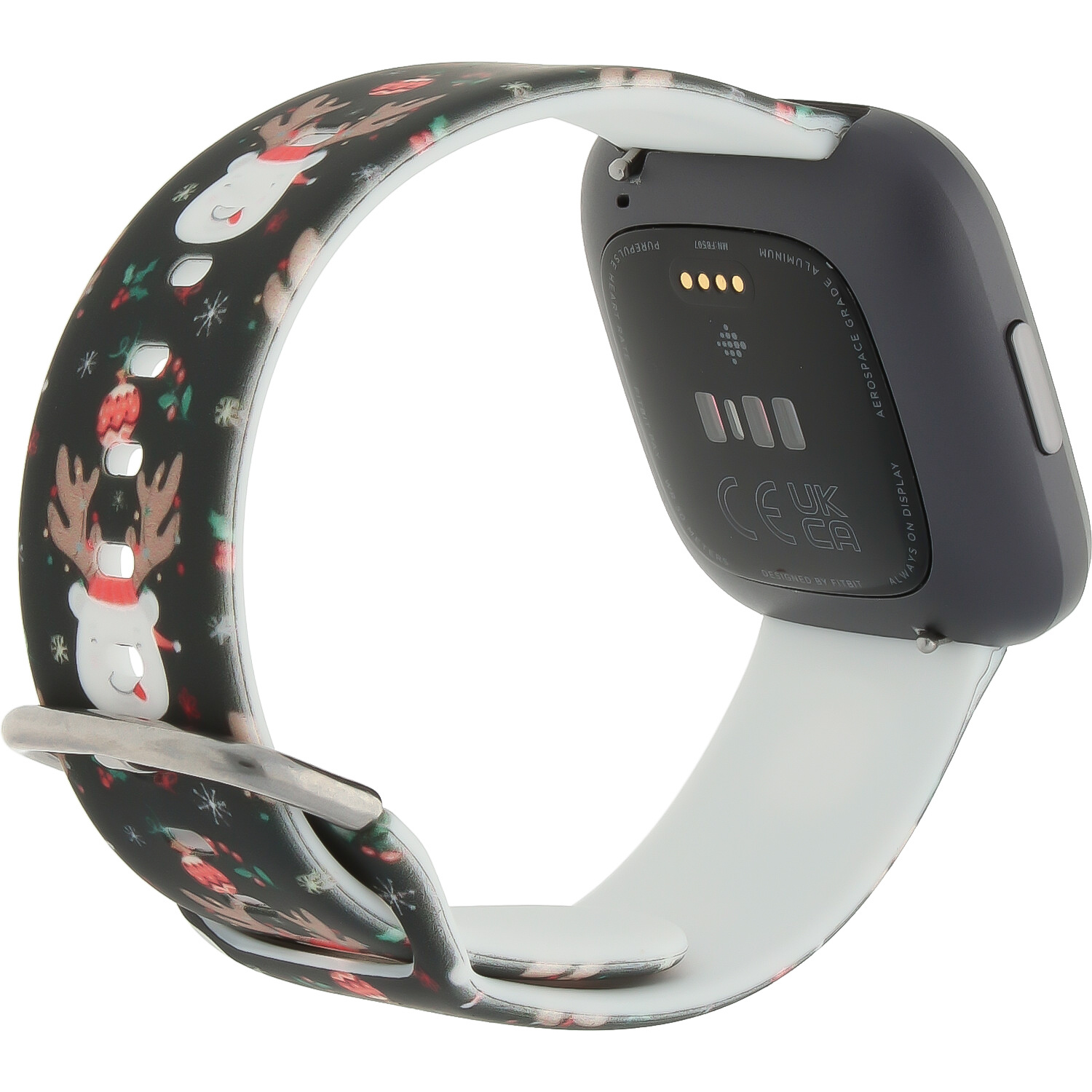 Fitbit Versa Print Sport Strap - Christmas Reindeer