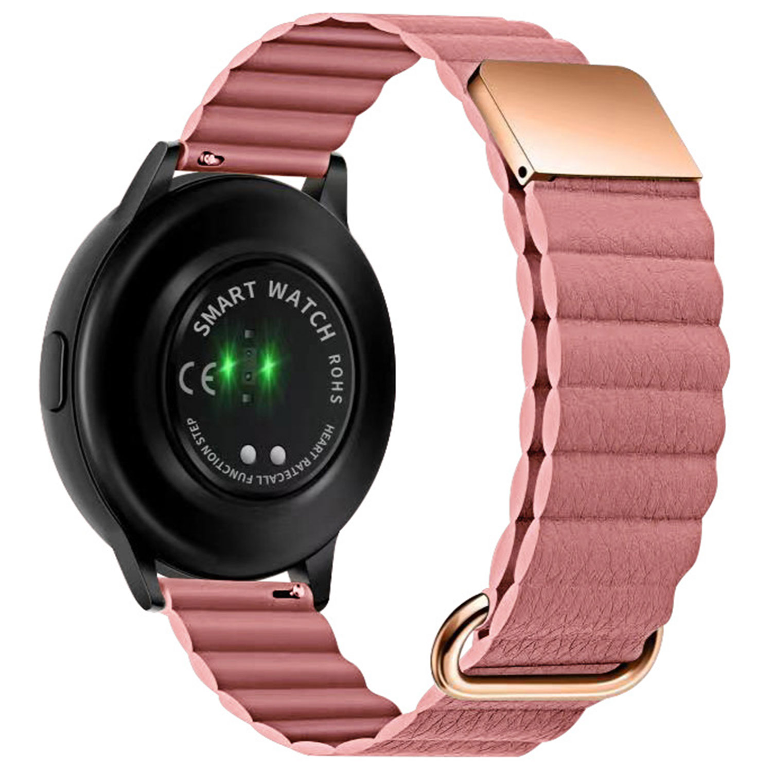 Samsung Galaxy Watch 5 Pro Magnetic Leather Strap - Pink