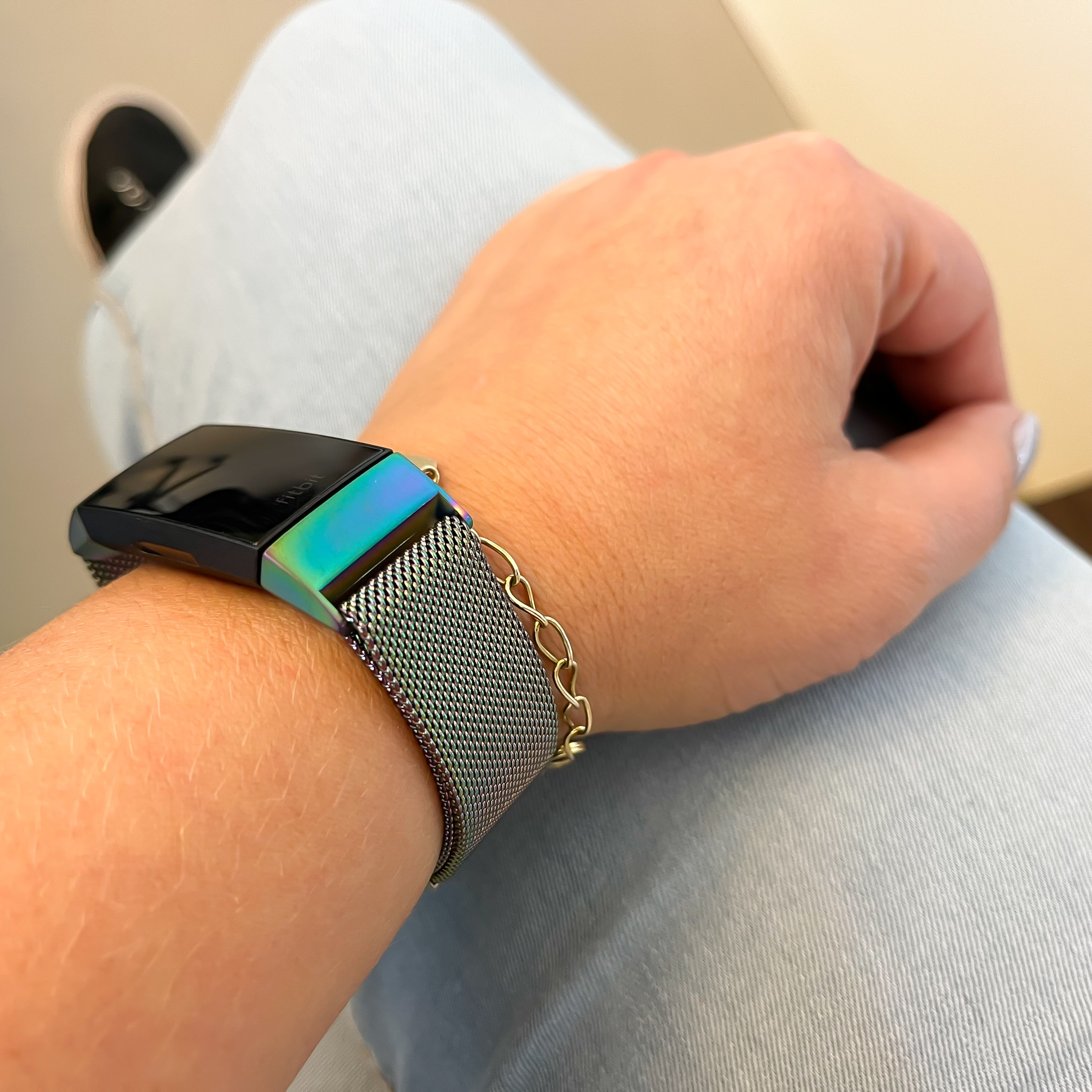 Fitbit milanese band hotsell