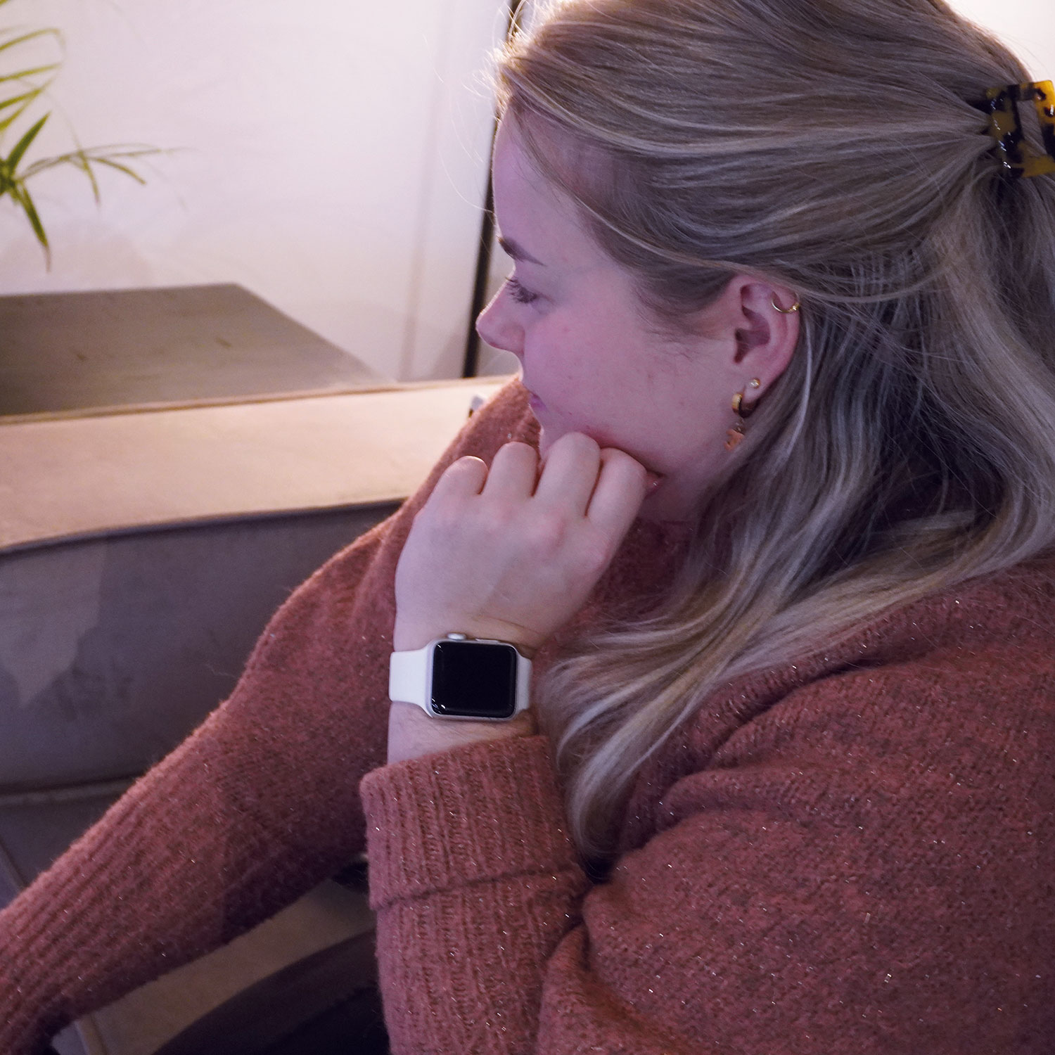 Apple Watch Sport Strap - Soft White