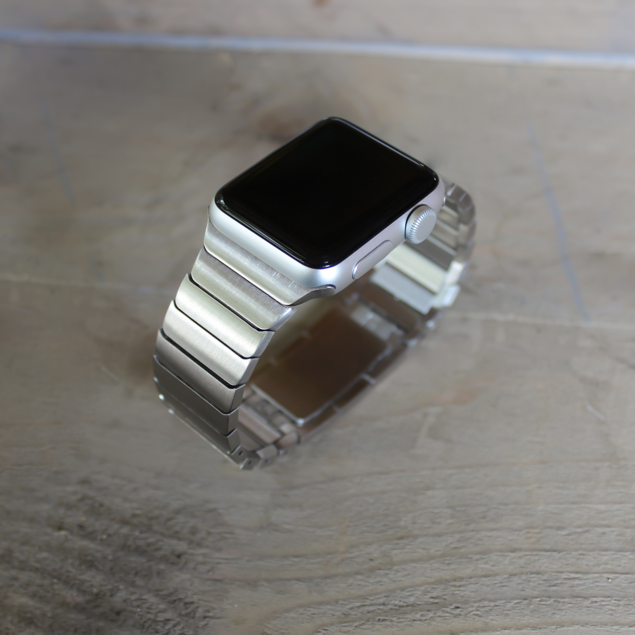 Apple Watch Steel Link Strap - Silver