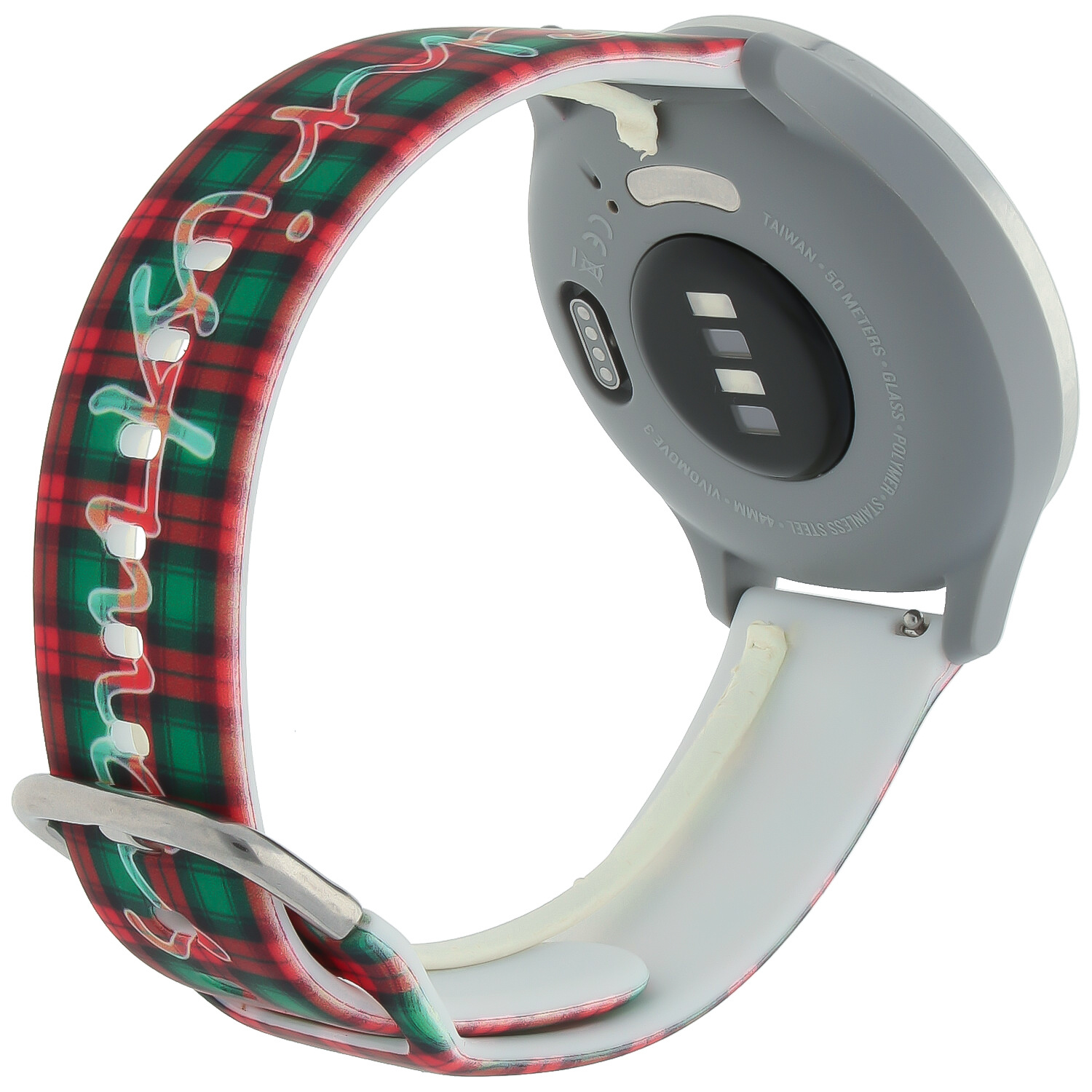 Huawei Watch Print Sport Strap - Christmas Plaid