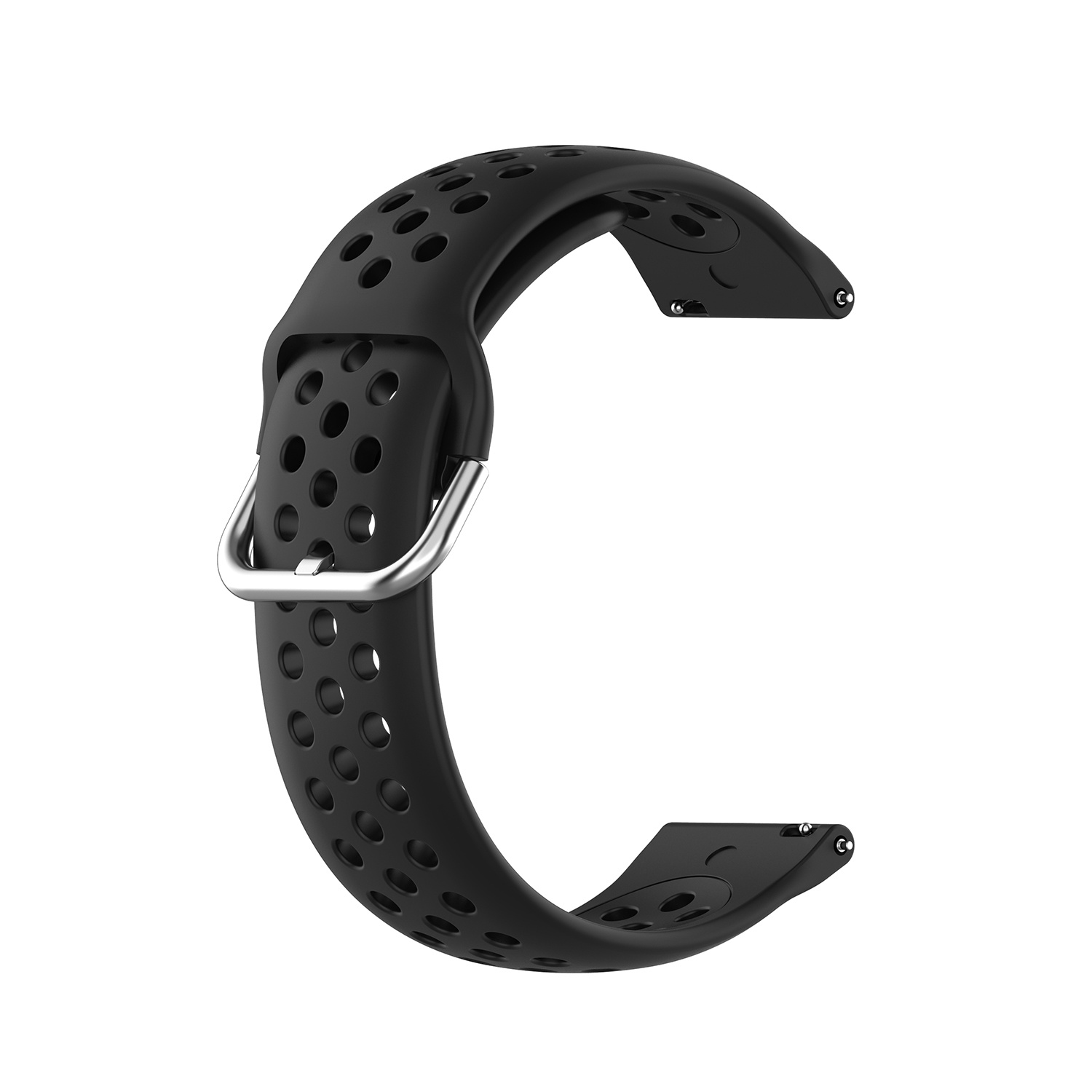 Garmin Vivoactive / Vivomove Sport Double Buckle Strap - Black