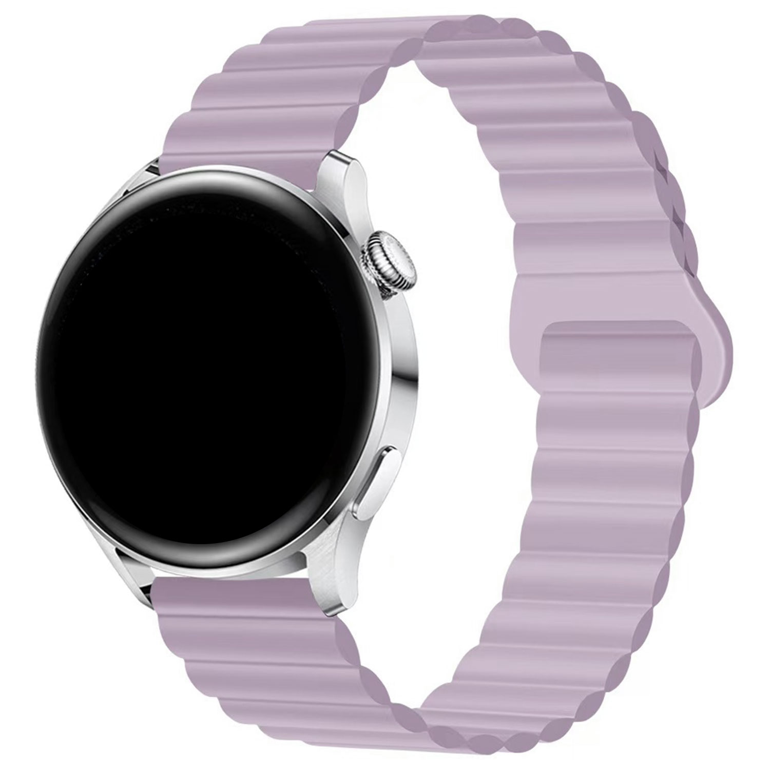 Samsung Galaxy Watch 5 Pro Magnetic Silicone Strap - Purple