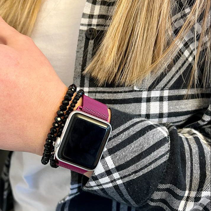 Apple Watch Milanese Strap - Purple