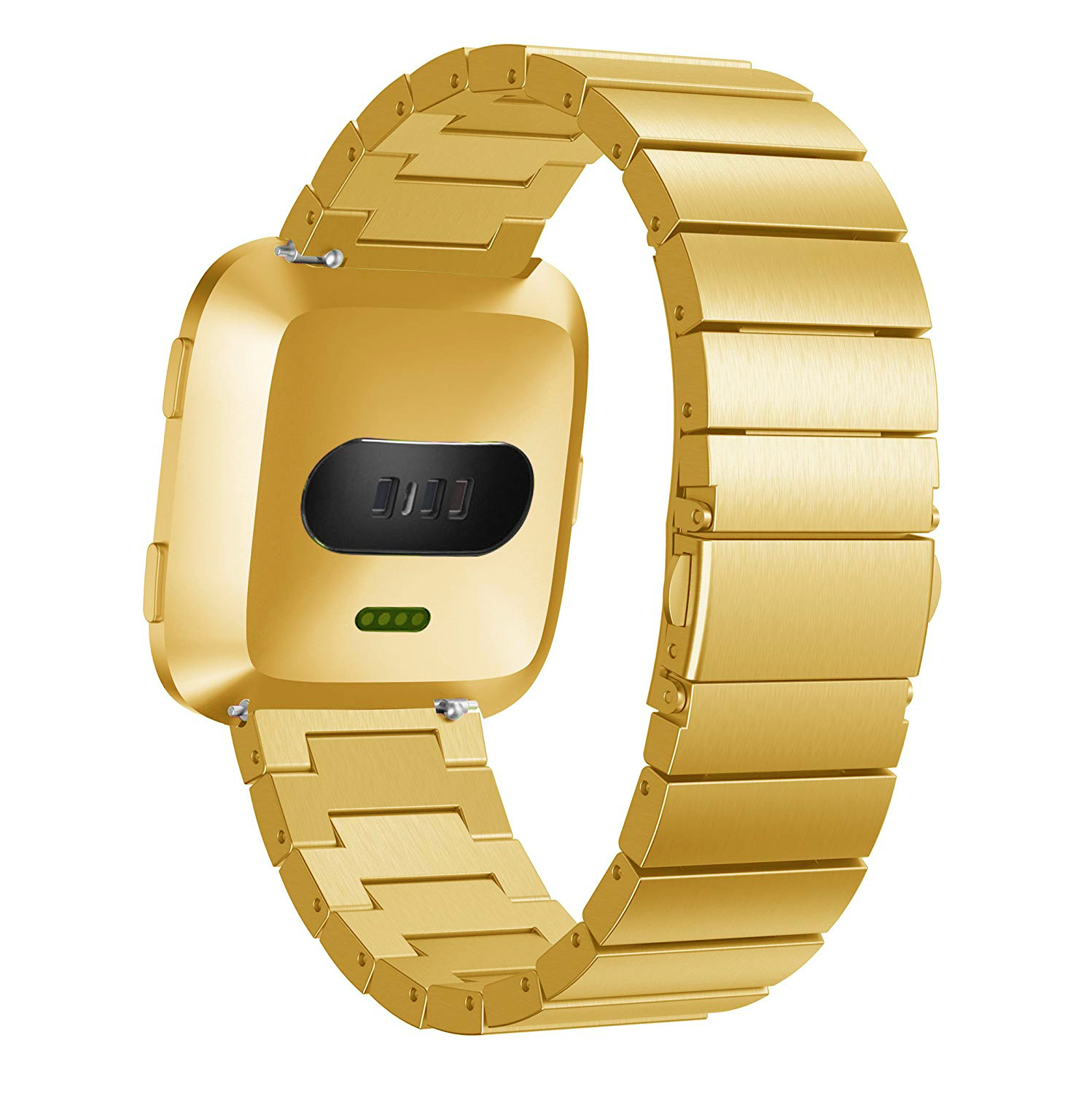 Fitbit Versa Steel Link Strap - Gold