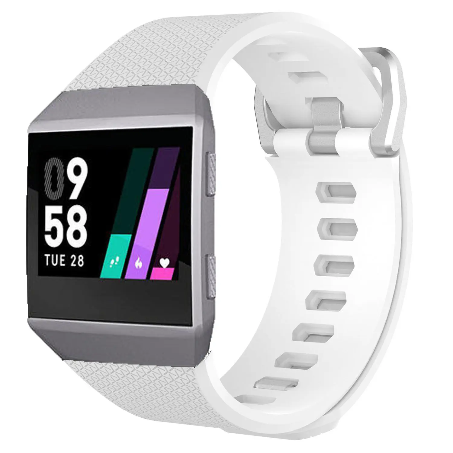 Fitbit Ionic sports band white