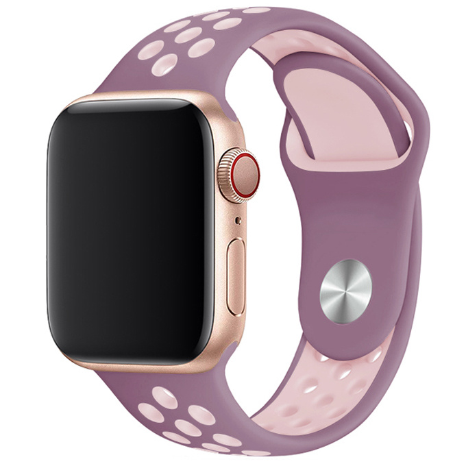 Apple Watch Double Sport Strap - Violet Pink