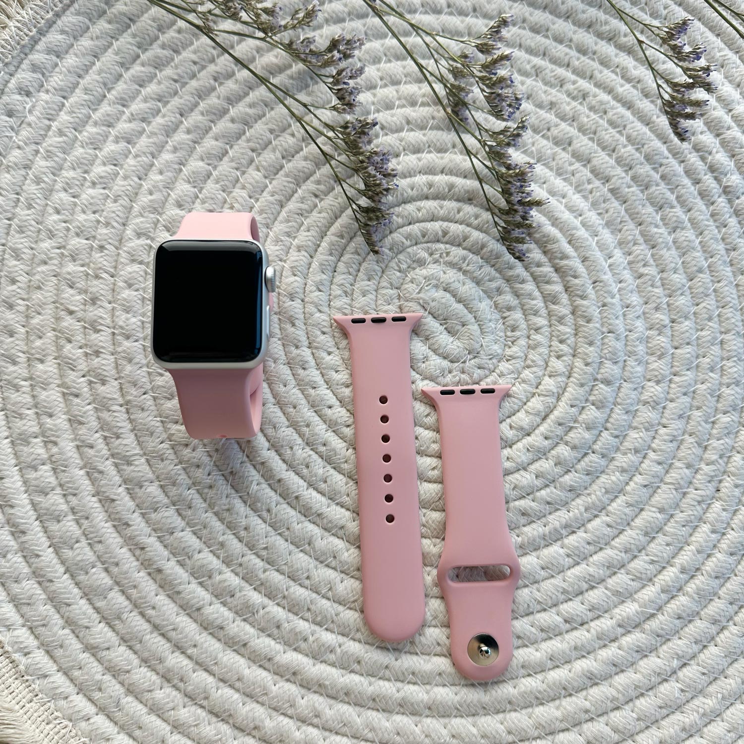 Apple Watch Sports Strap - Pink