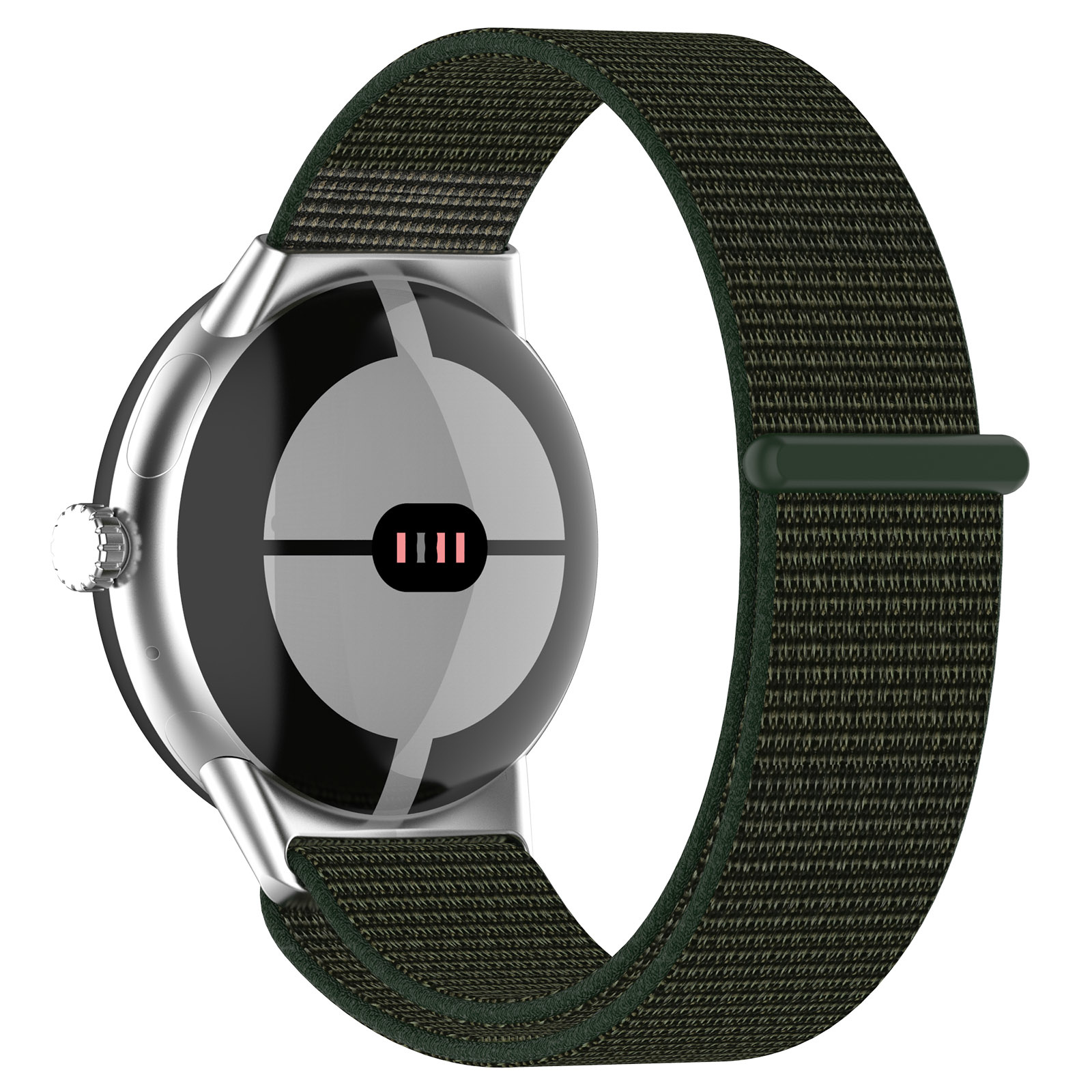 Google Pixel Watch Nylon Sport Strap - Green