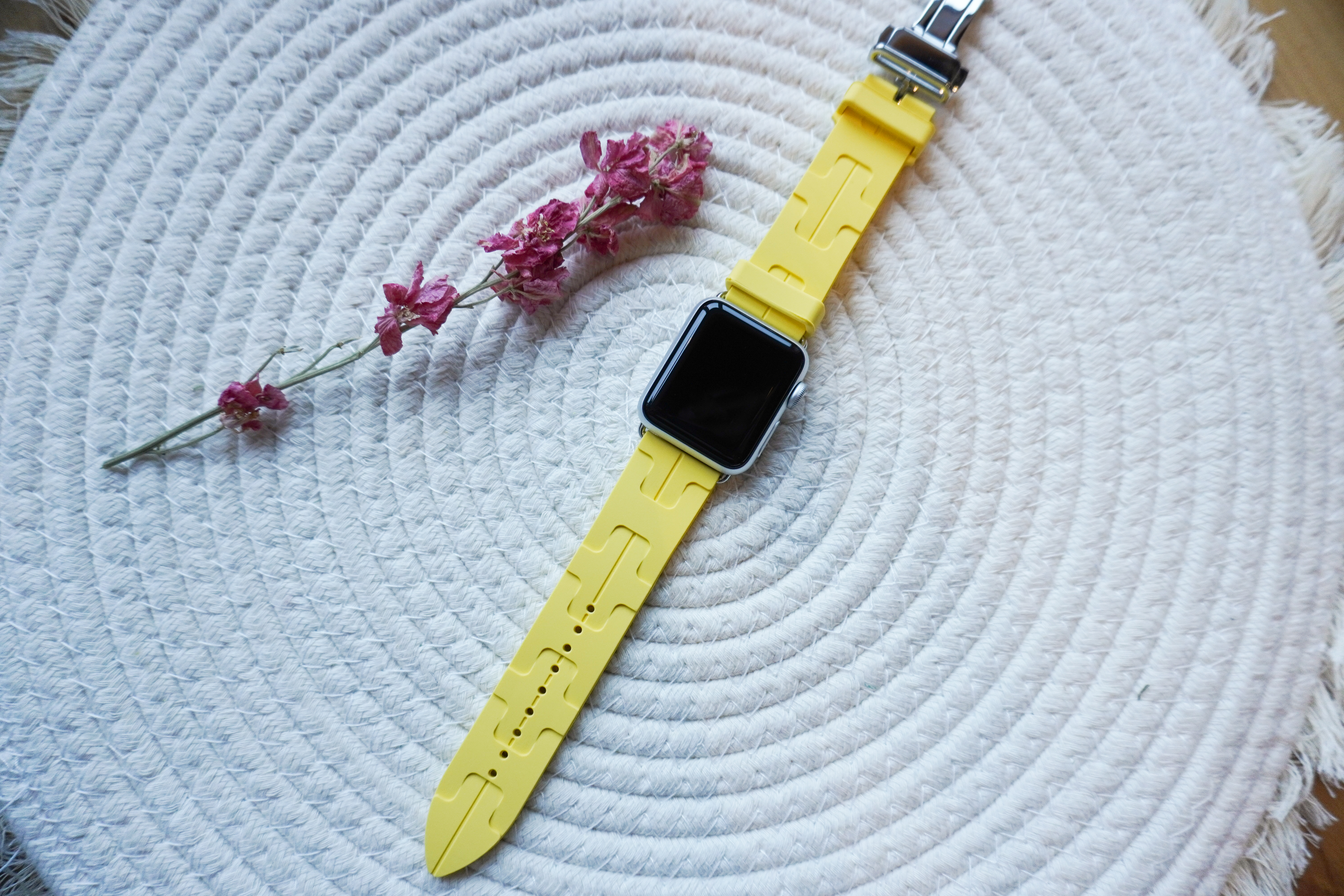 Apple Watch Sport HermèS Kilim Single Tour - Yellow