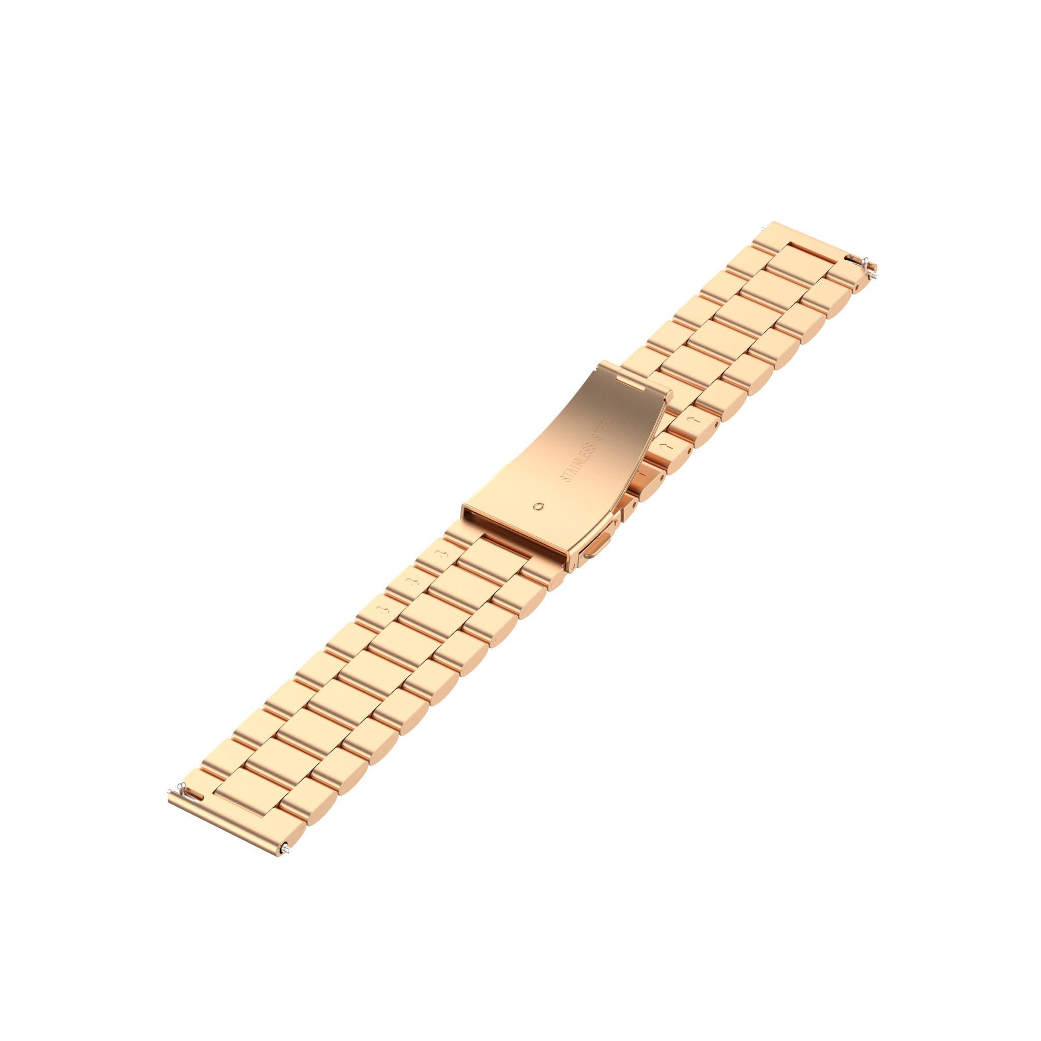 Huawei Watch Gt Beads Steel Link Strap - Rose Gold