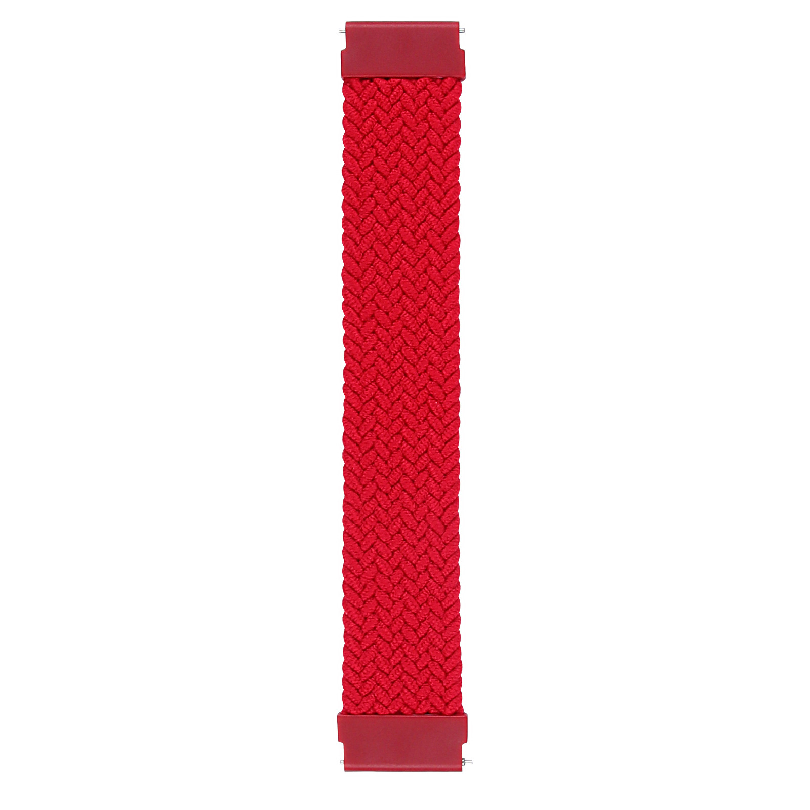 Samsung Galaxy Watch Nylon Braided Solo Strap - Red