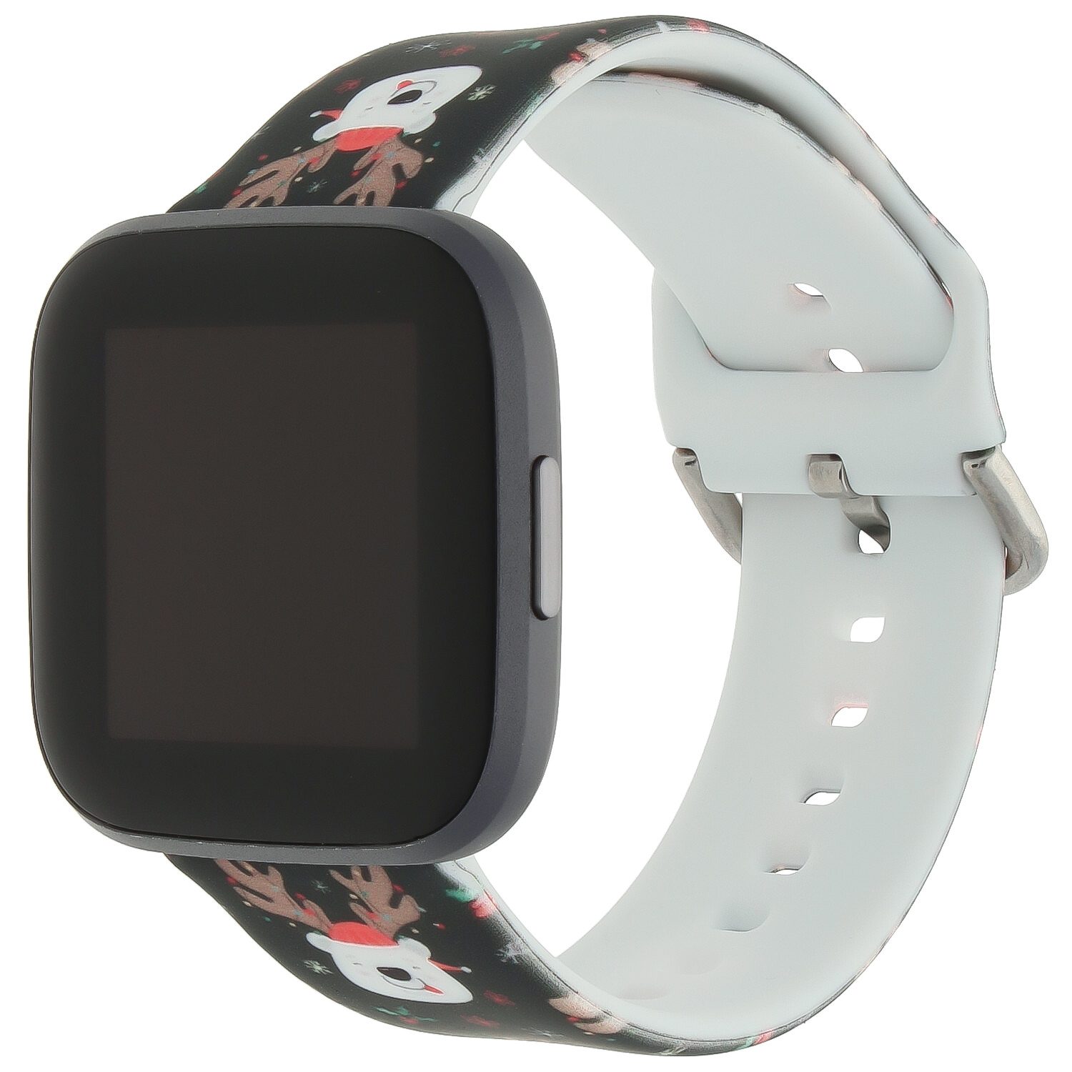 Fitbit Versa Print Sport Strap - Christmas Reindeer