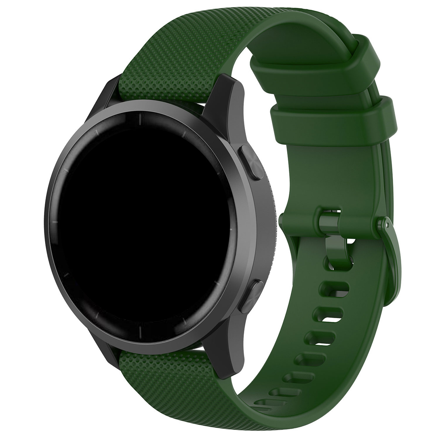 Samsung Galaxy Watch 4 Buckle Silicone Strap - Green