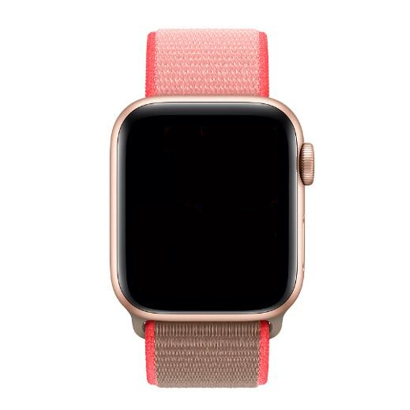 Apple Watch Nylon Sport Loop Strap - Neon Pink