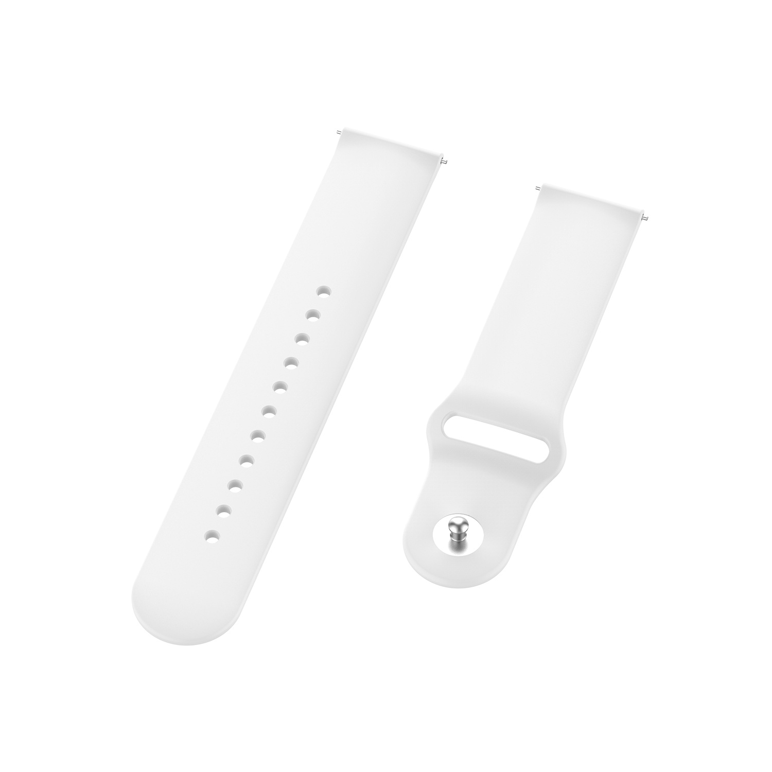 Garmin Vivoactive / Vivomove Silicone Sport Strap - White