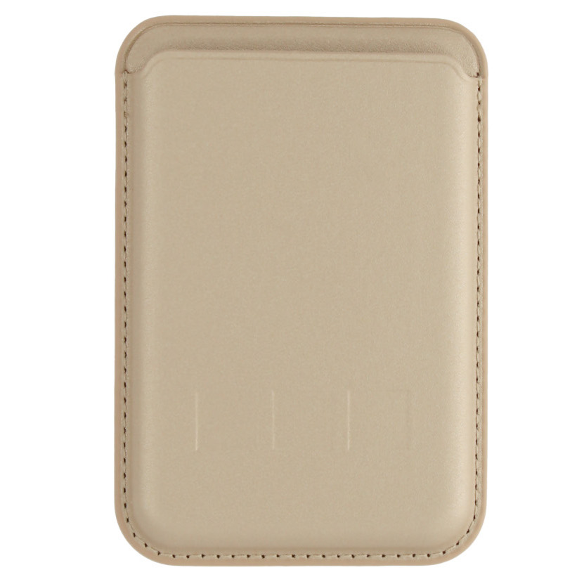 Card holder 3 cards with MagSafe for iPhone - Gold