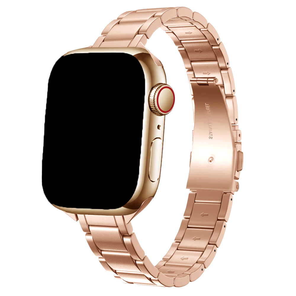 Apple Watch Thin Link Band Noor - Rose Gold