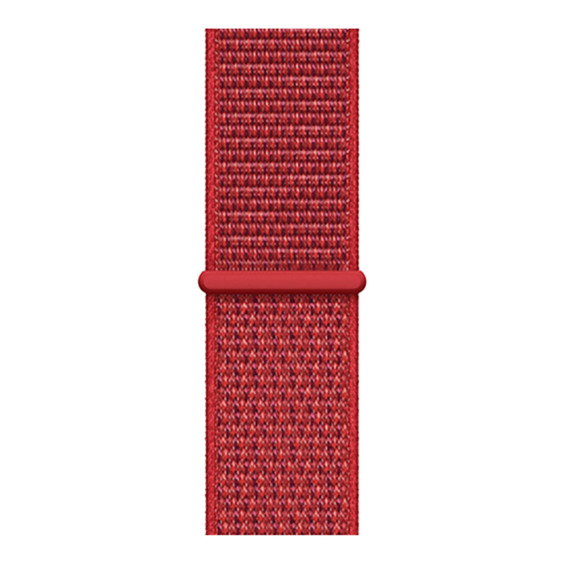 Apple Watch Nylon Sport Loop Strap - Red Mix