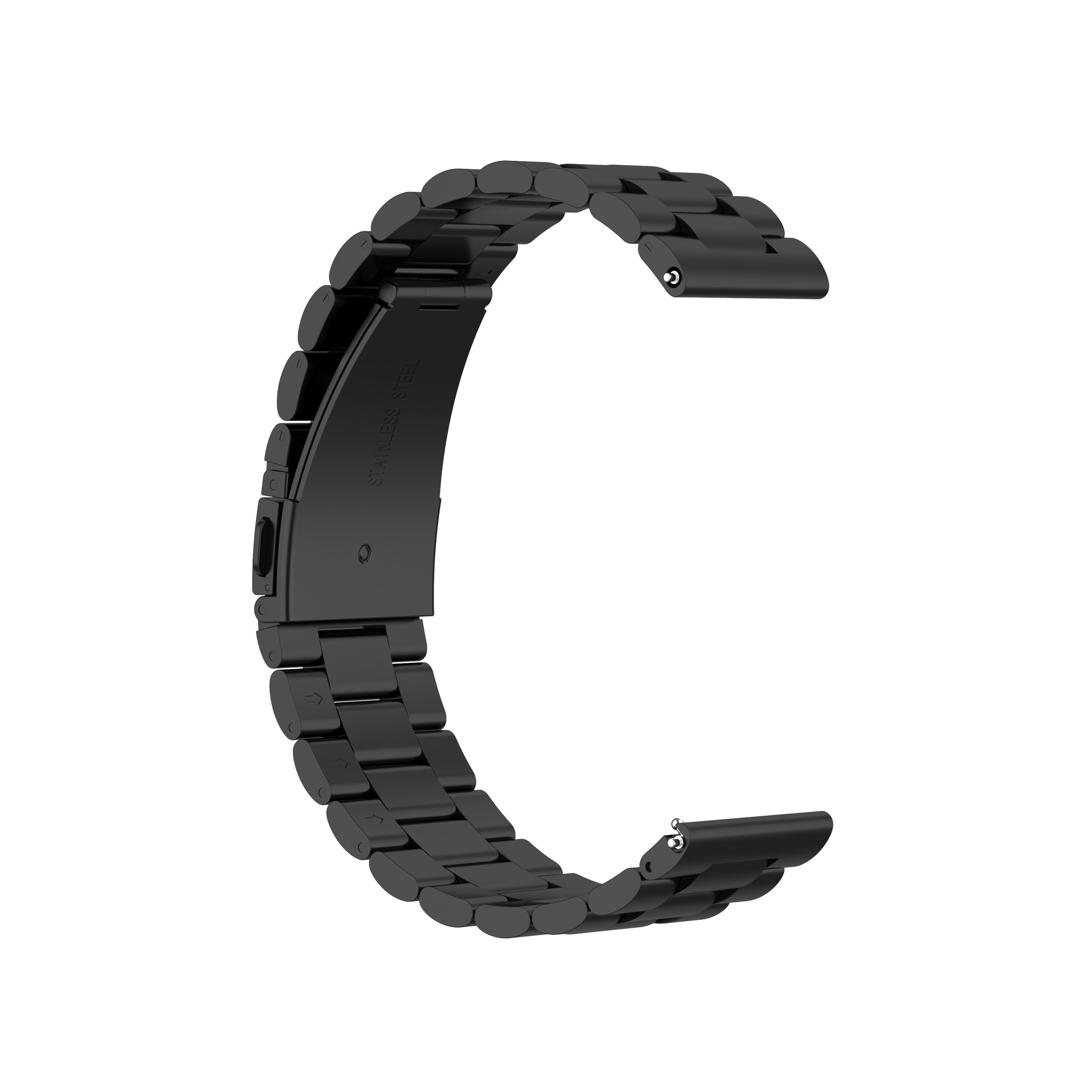 Garmin Vivoactive / Vivomove Beads Steel Link Strap - Black