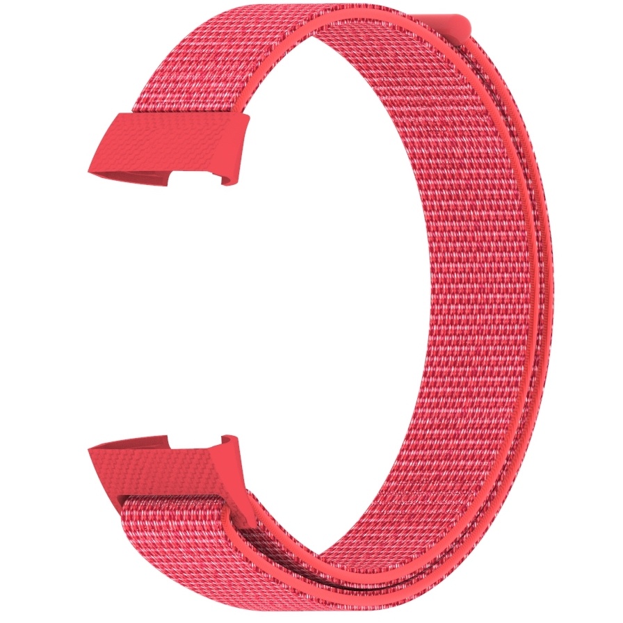 Fitbit Charge 3 &Amp; 4 Nylon Strap - Hibiscus