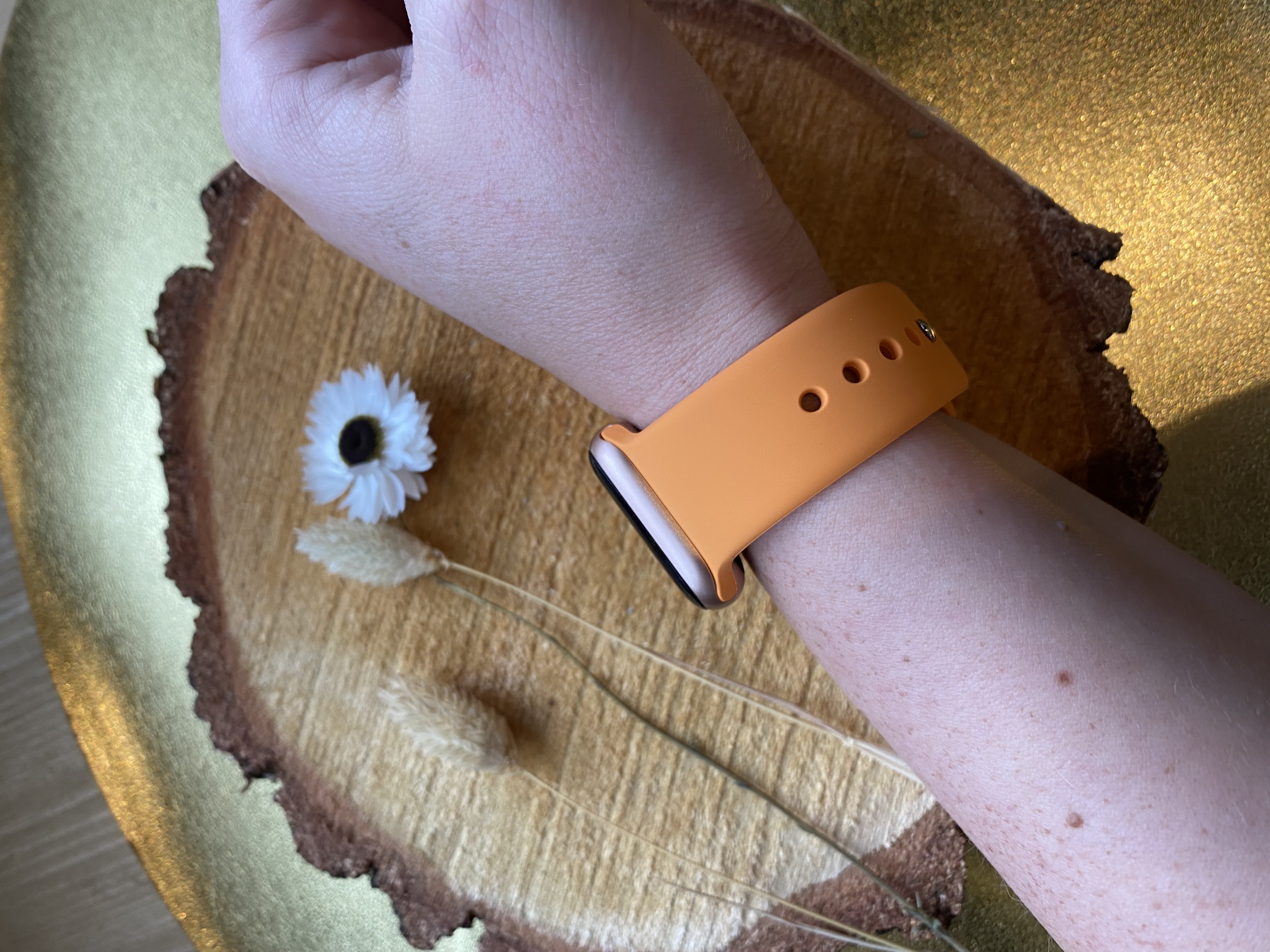 Apple Watch Sport Strap - Bright Orange