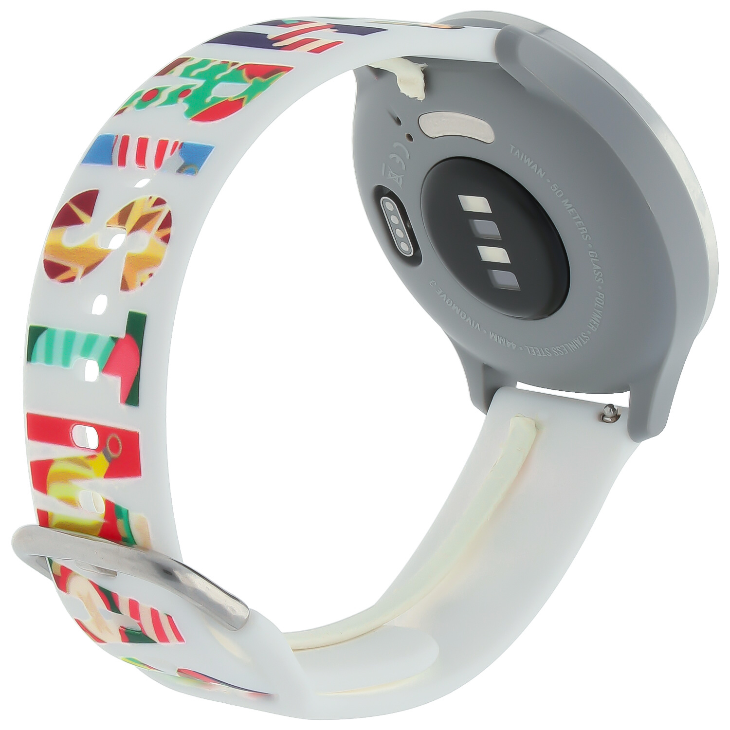 Garmin Vivoactive / Vivomove Print Sport Strap - Christmas Merry Christmas