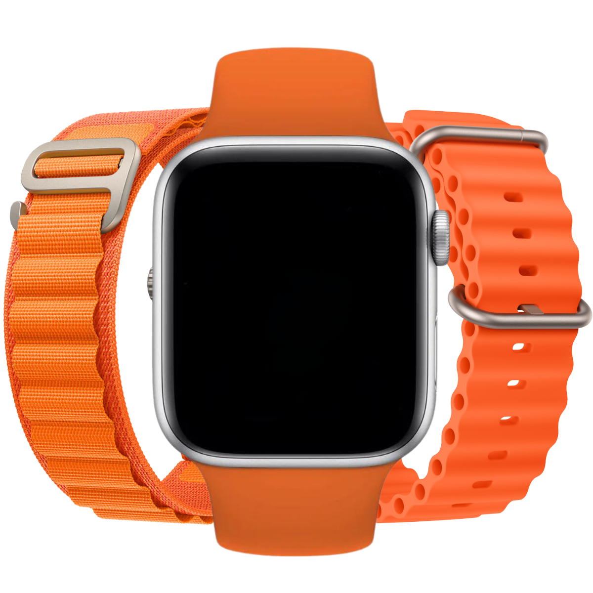 Orange Apple Watch bundle deal - 3x