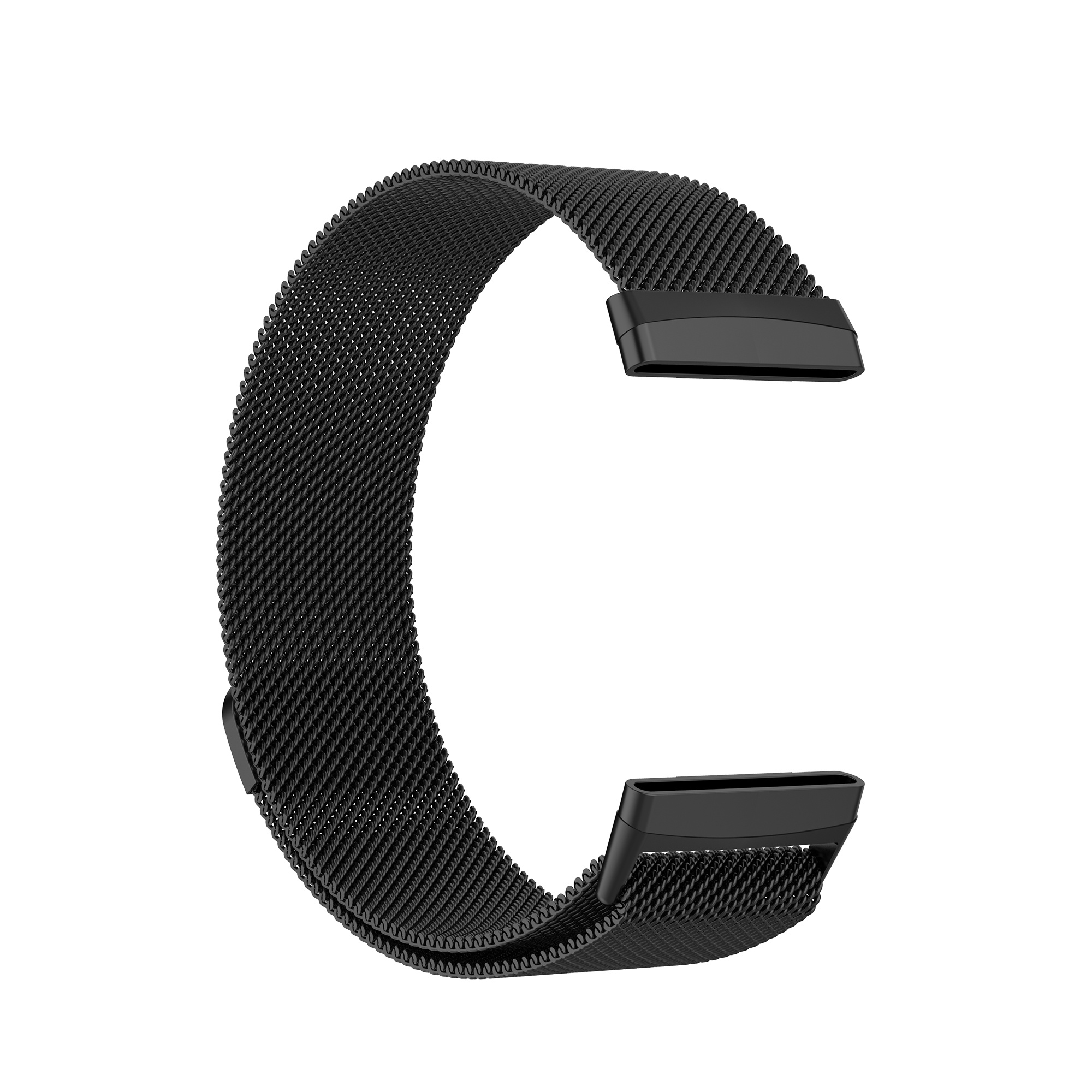 Fitbit Versa 3 / Sense Milanese Strap - Black