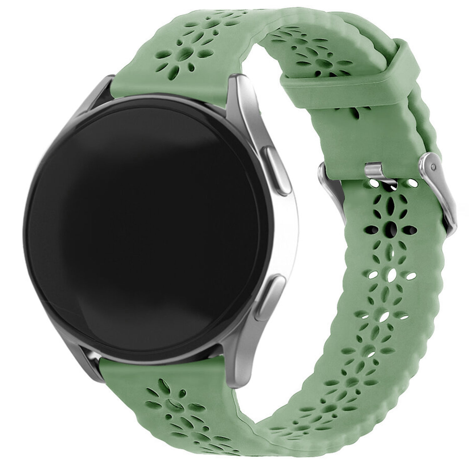 Samsung Galaxy Watch 7 Bright Silicone Strap - Green