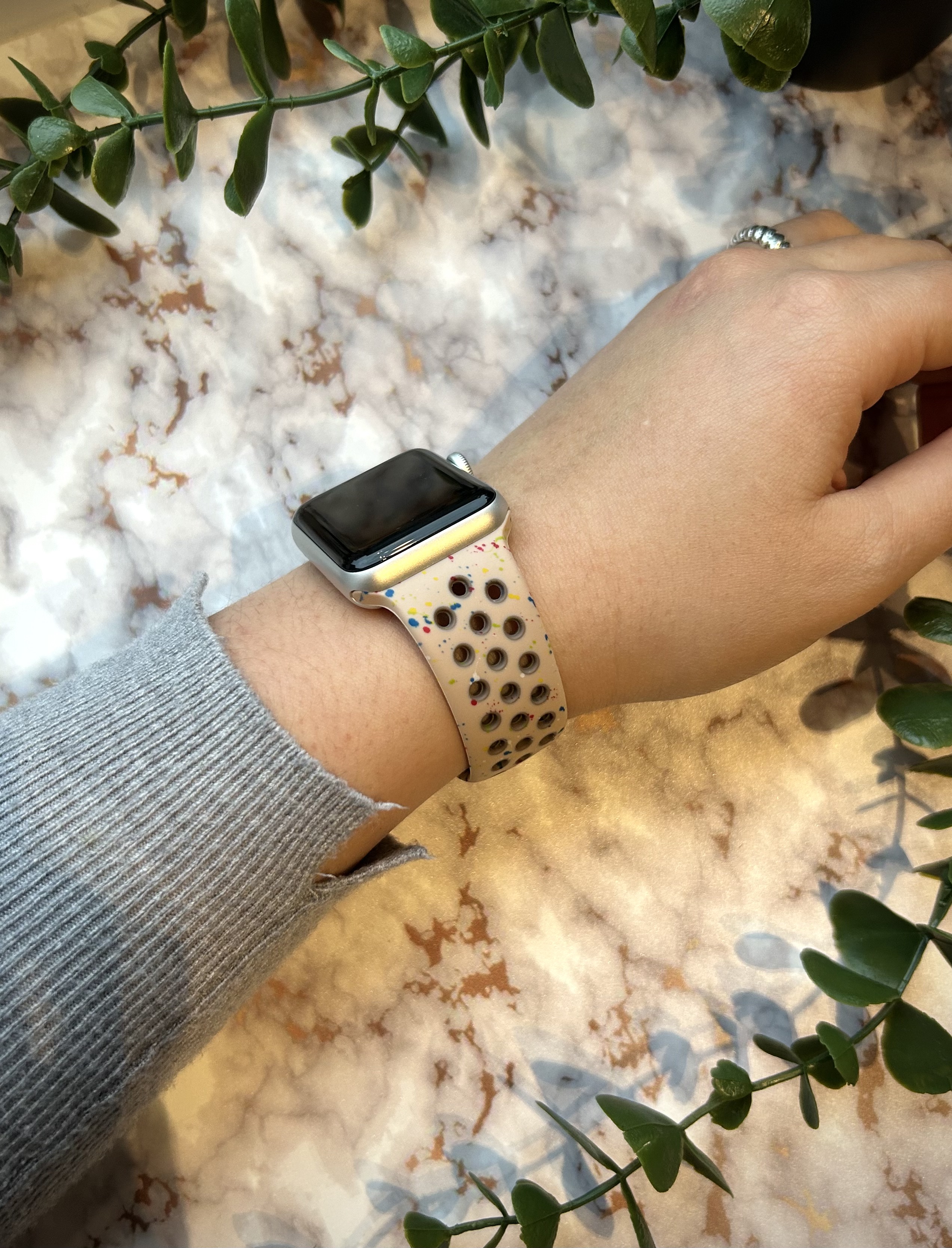 Apple Watch Double Sport Strap - Desert Stone