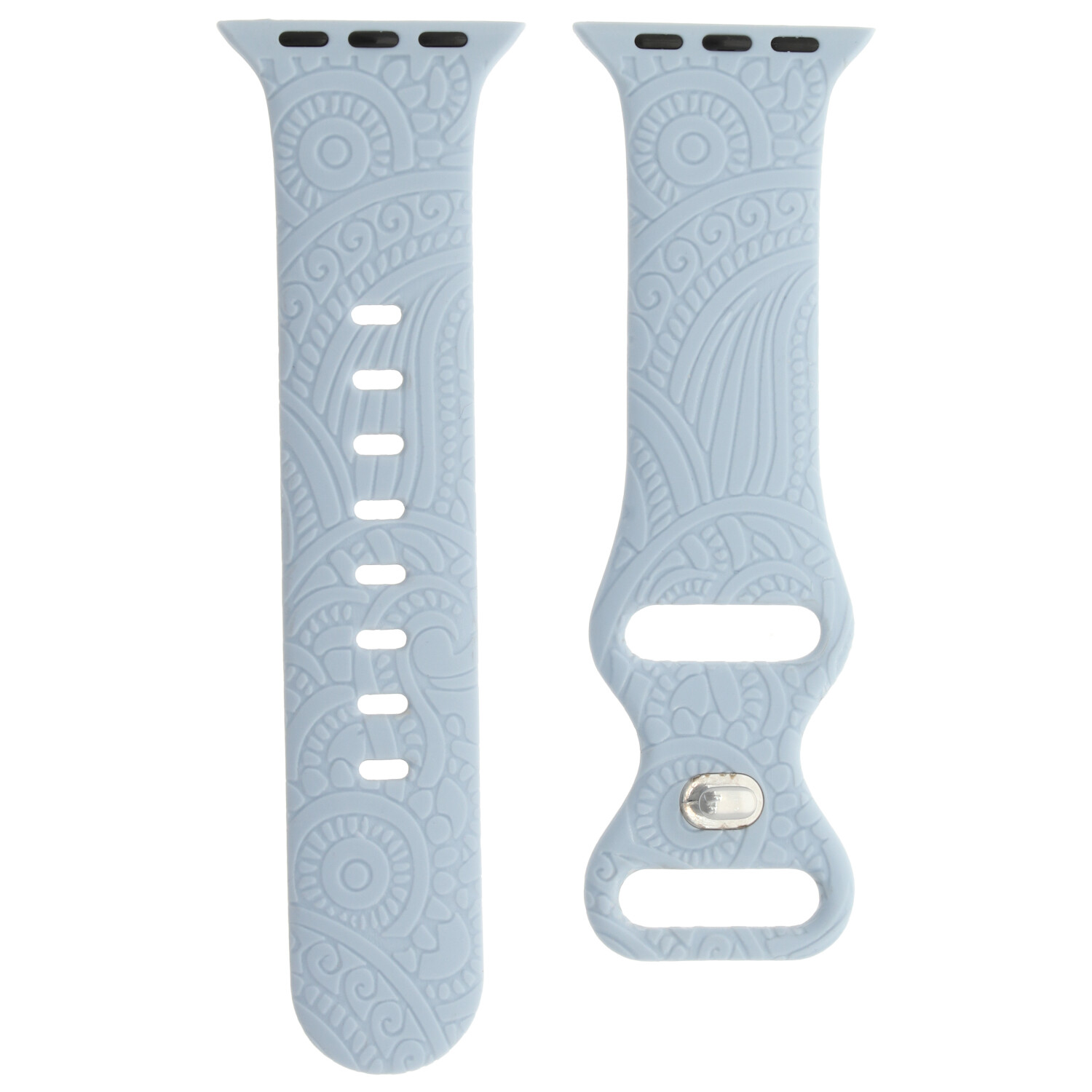 Apple Watch Print Sport Strap - Ibiza Blue