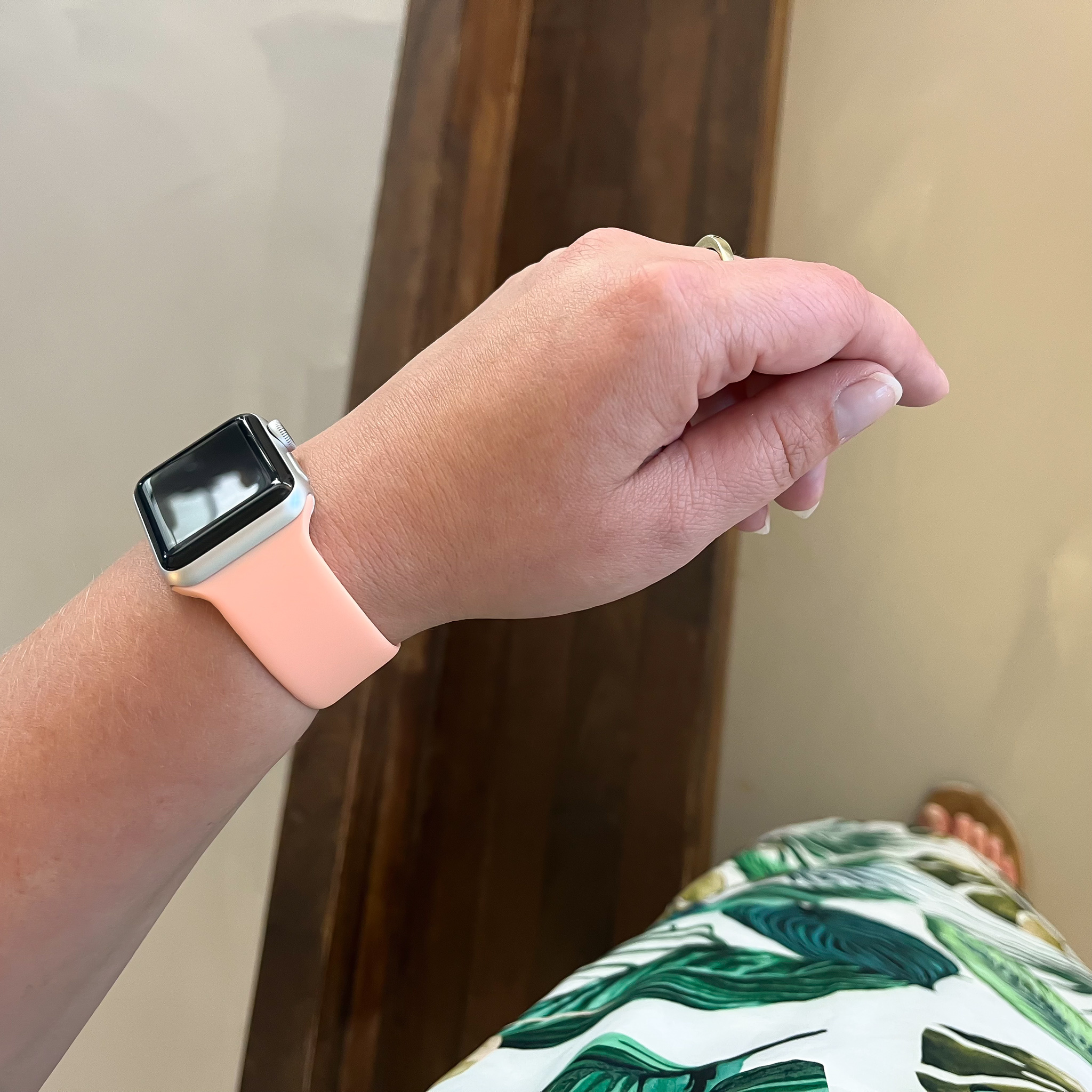 Apple Watch Sport Solo Strap - Melon