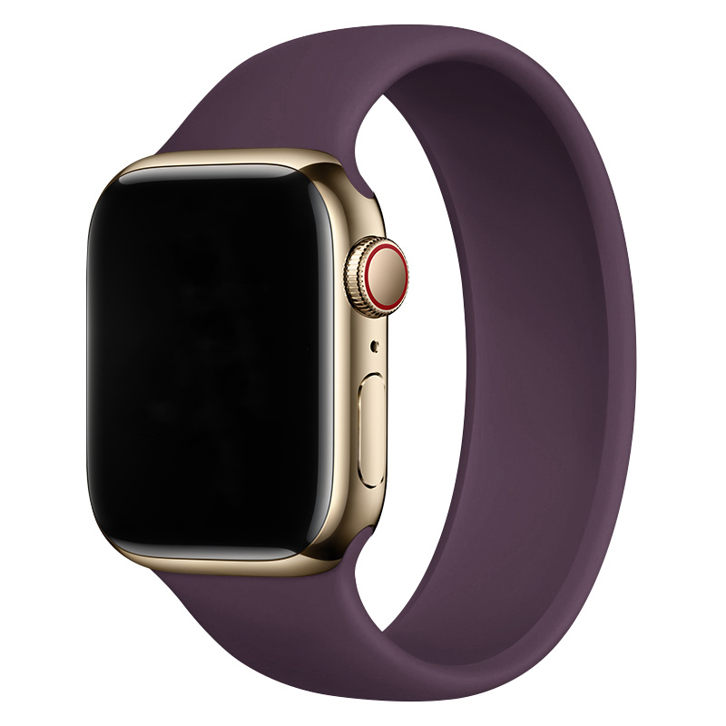 Apple Watch Sport Solo Strap - Dark Cherry