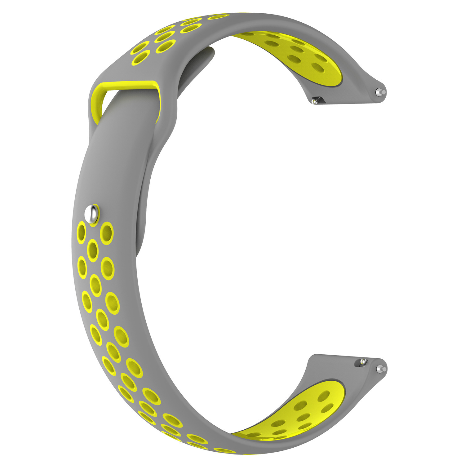 Polar Ignite Double Sport Strap - Grey Yellow