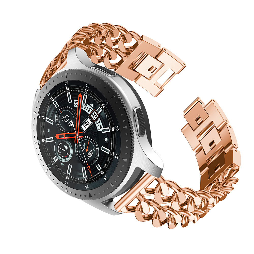 Garmin Vivoactive Cowboy Steel Link Strap - Rose Gold