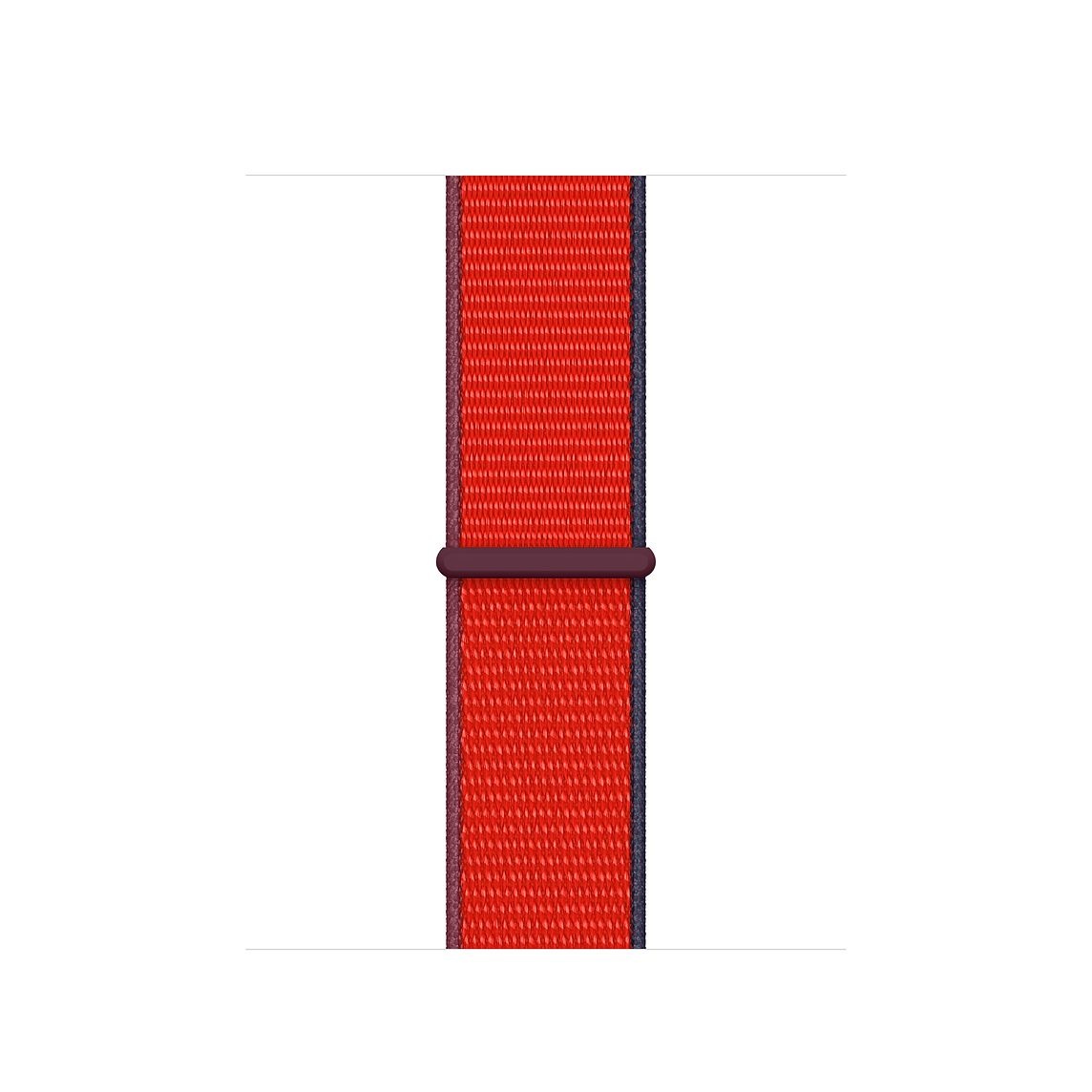 Apple Watch Nylon Sport Loop Strap - Tricolour Red