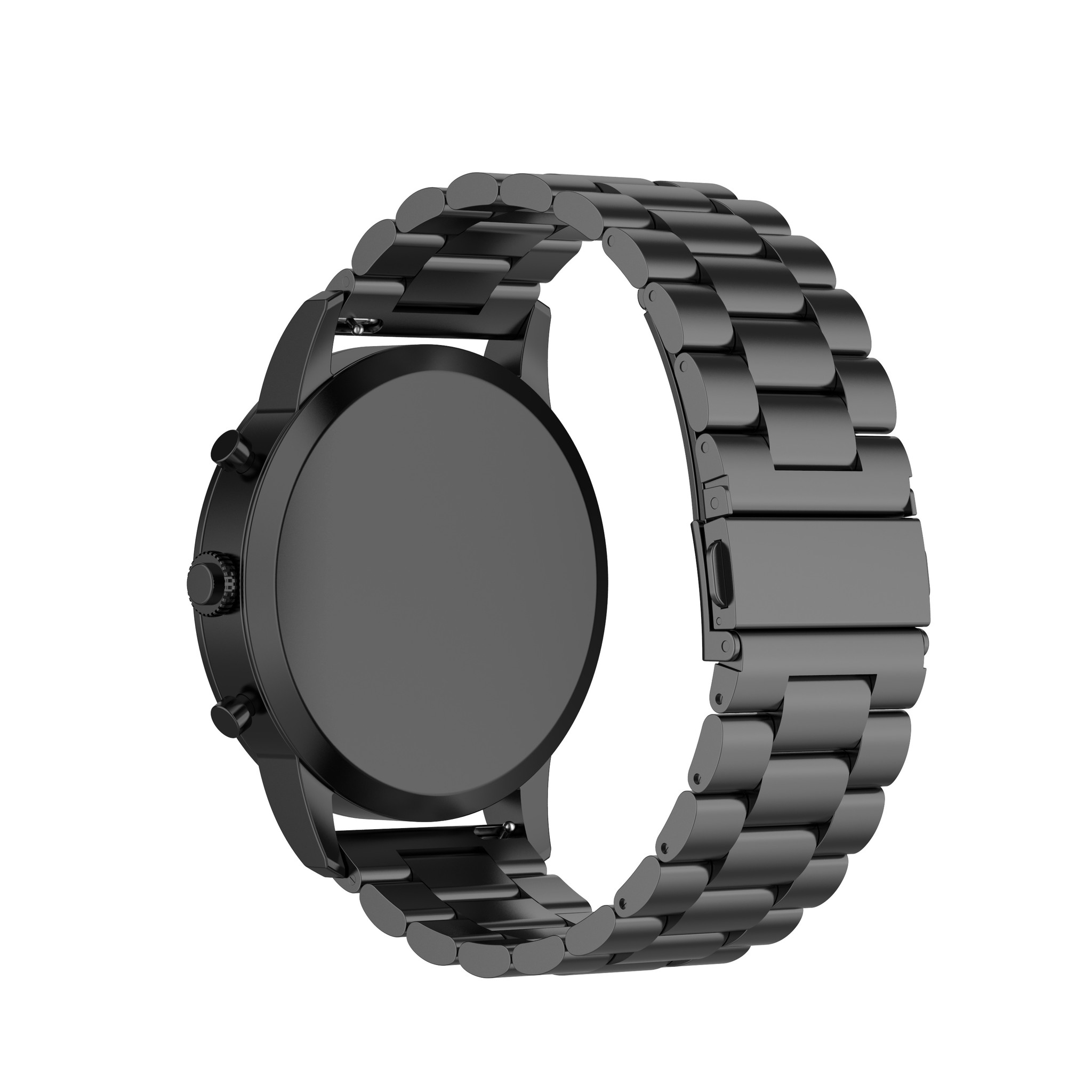 Garmin Vivoactive / Vivomove Beads Steel Link Strap - Black