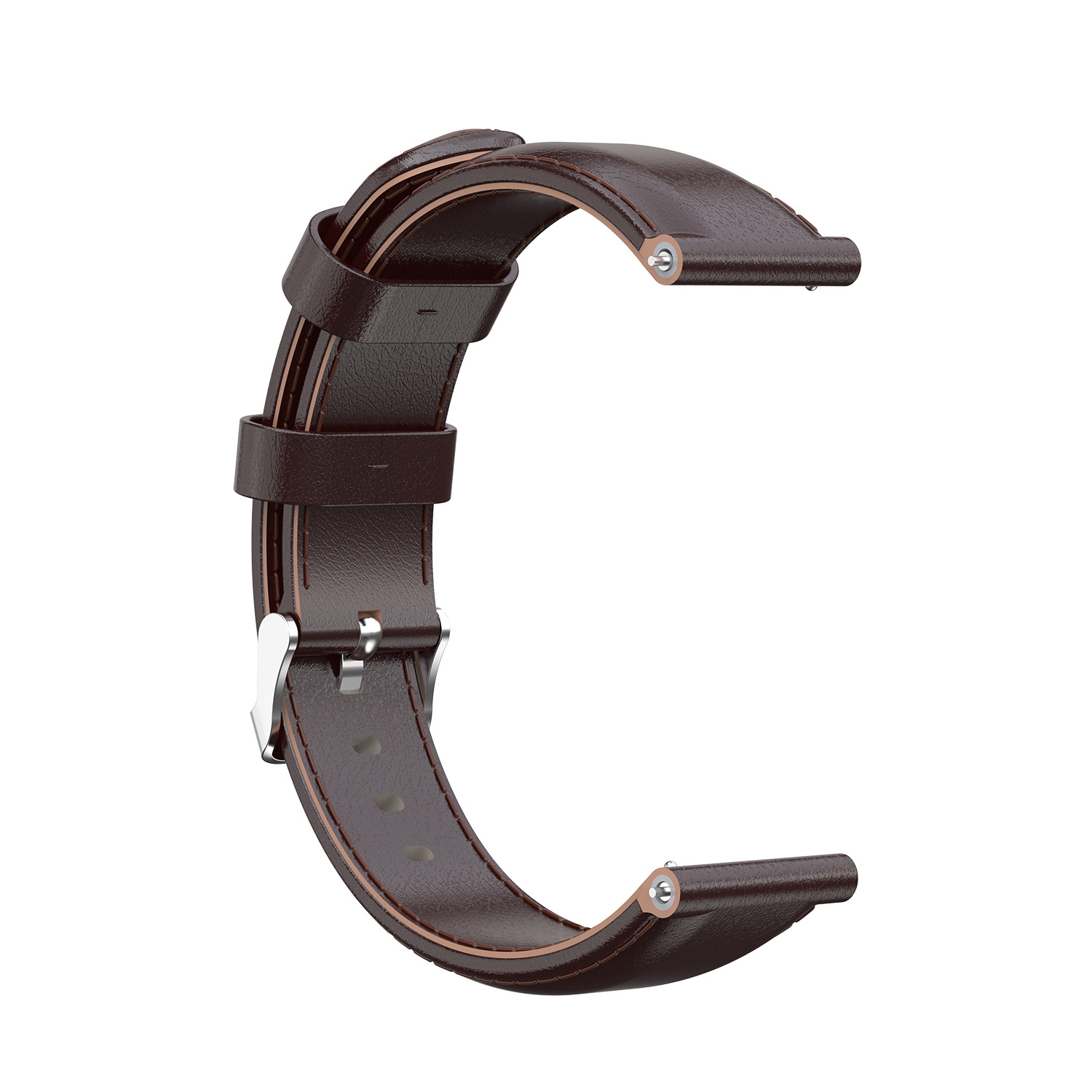 Huawei Watch Gt Leather Strap - Dark Brown