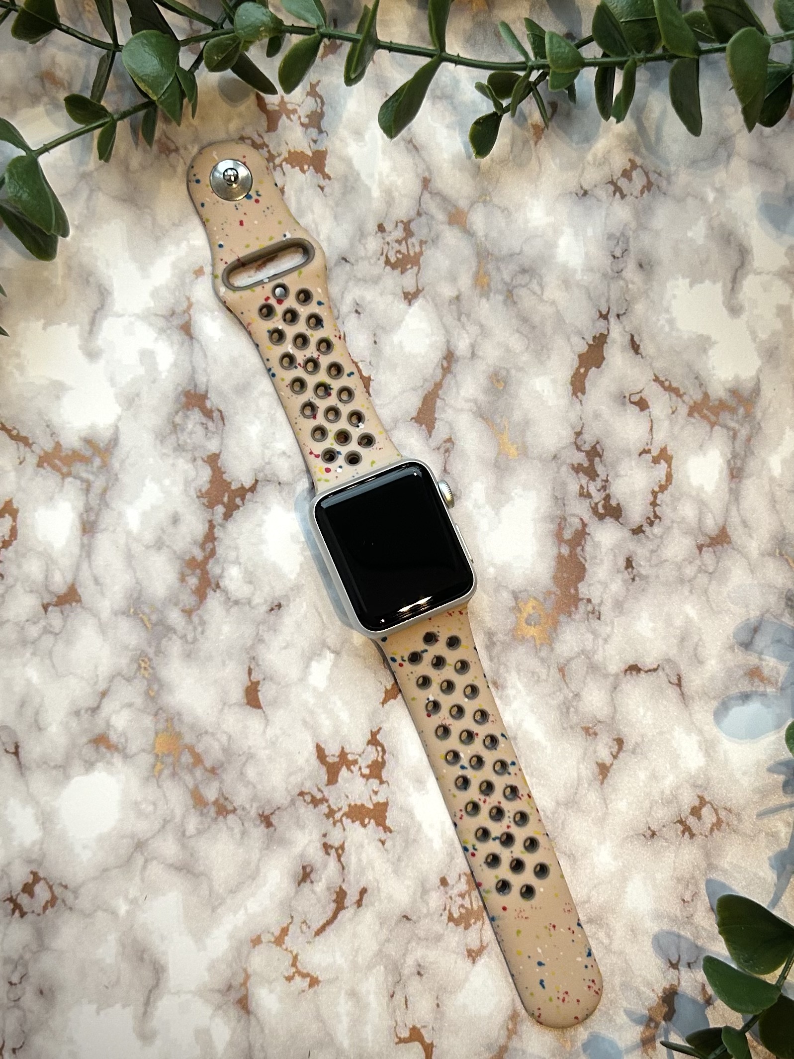 Apple Watch Double Sport Strap - Desert Stone