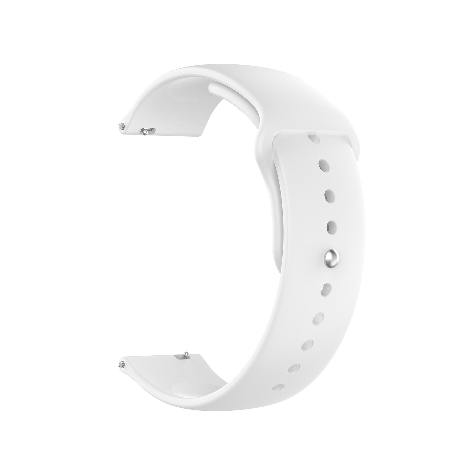 Garmin Vivoactive / Vivomove Silicone Sport Strap - White