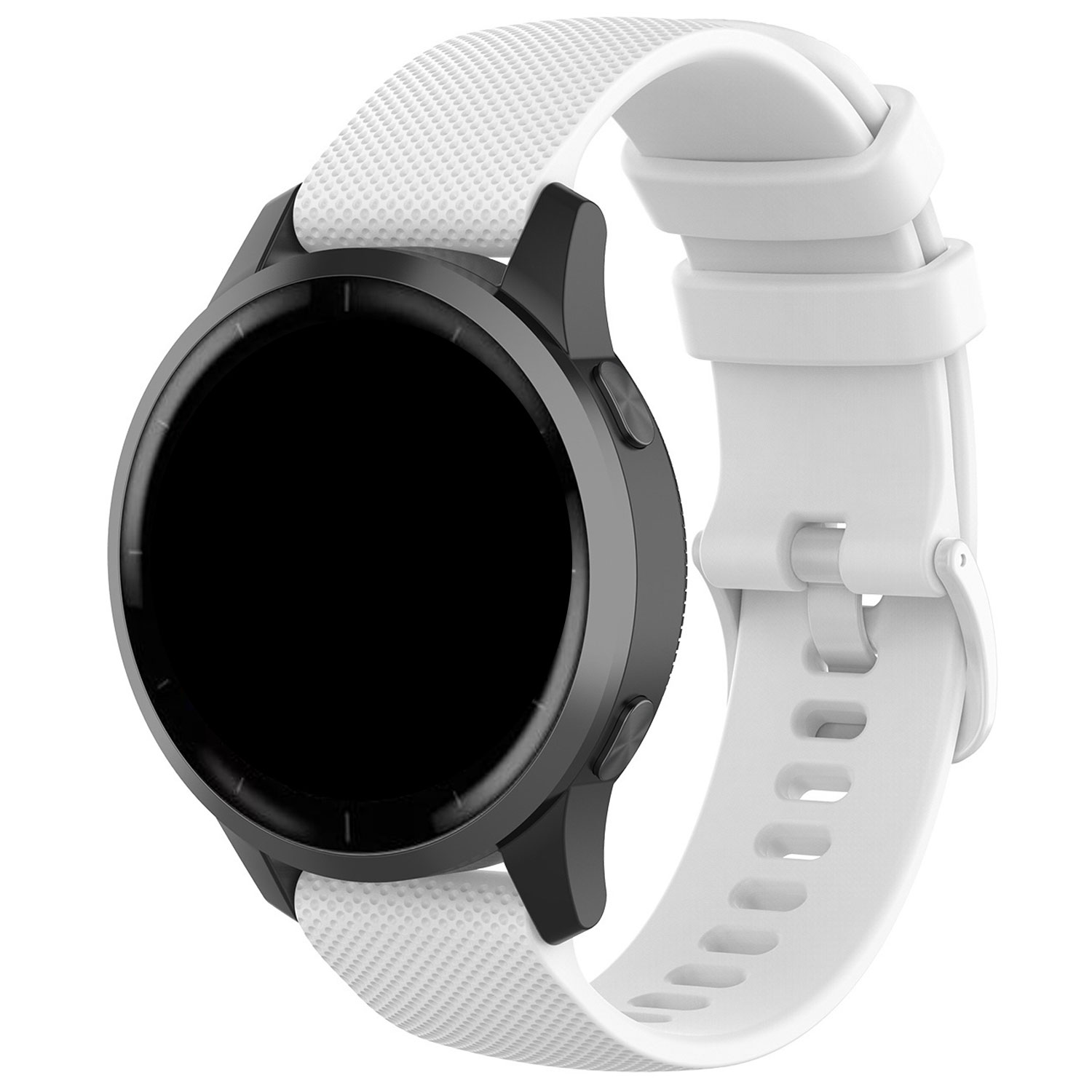 Samsung Galaxy Watch 6 Buckle Silicone Strap - White