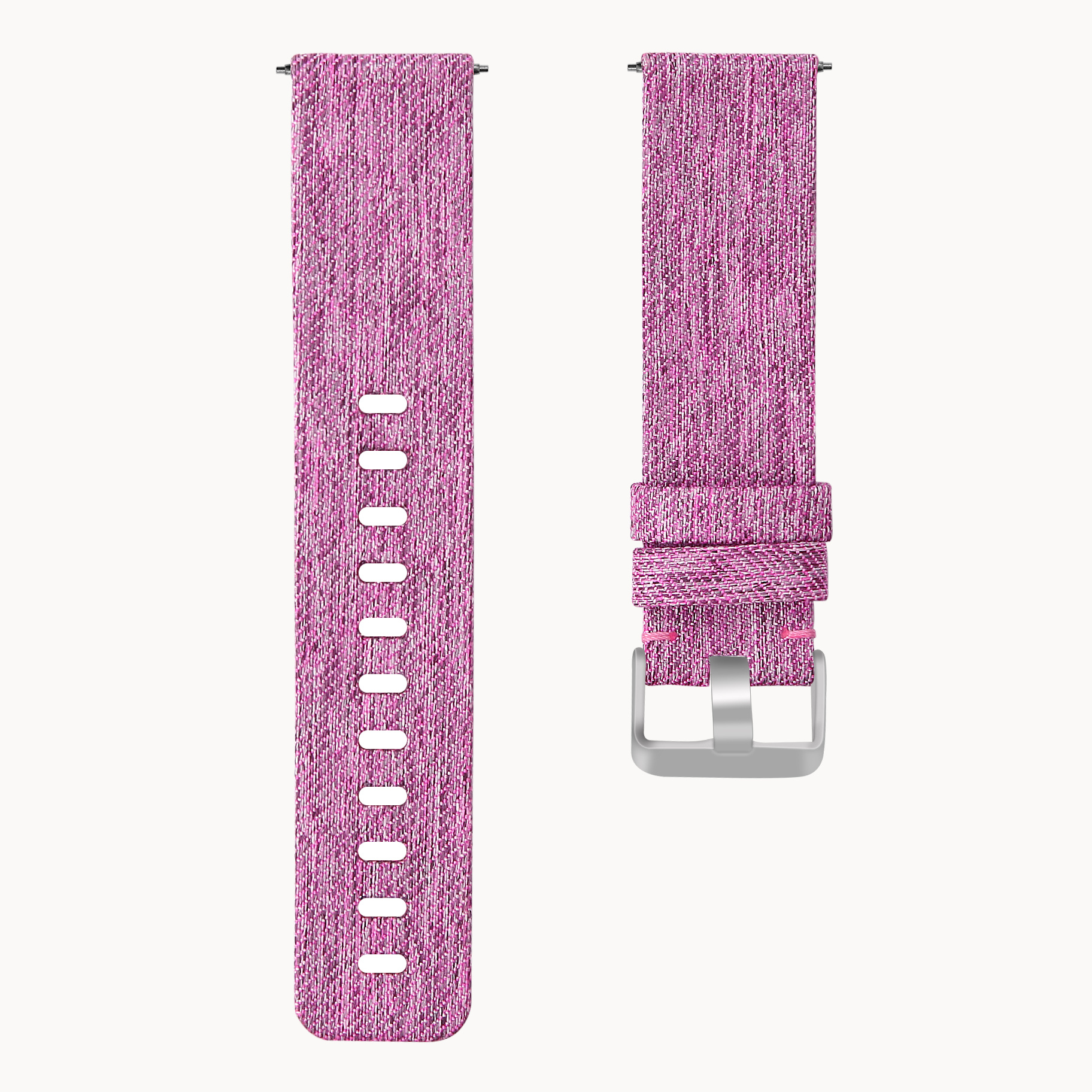 Fitbit Versa Nylon Buckle Strap - Purple