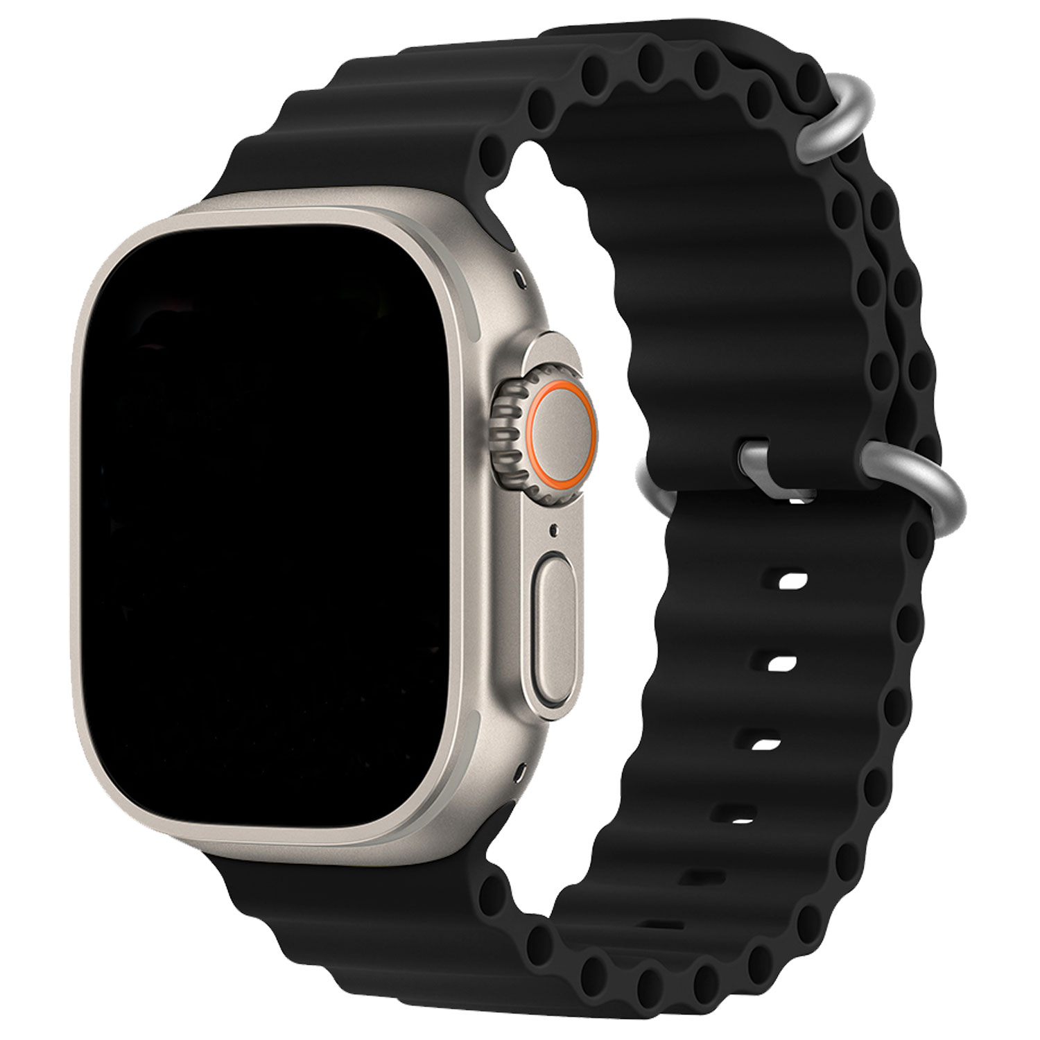 Apple Watch Sport Ocean Strap - Black