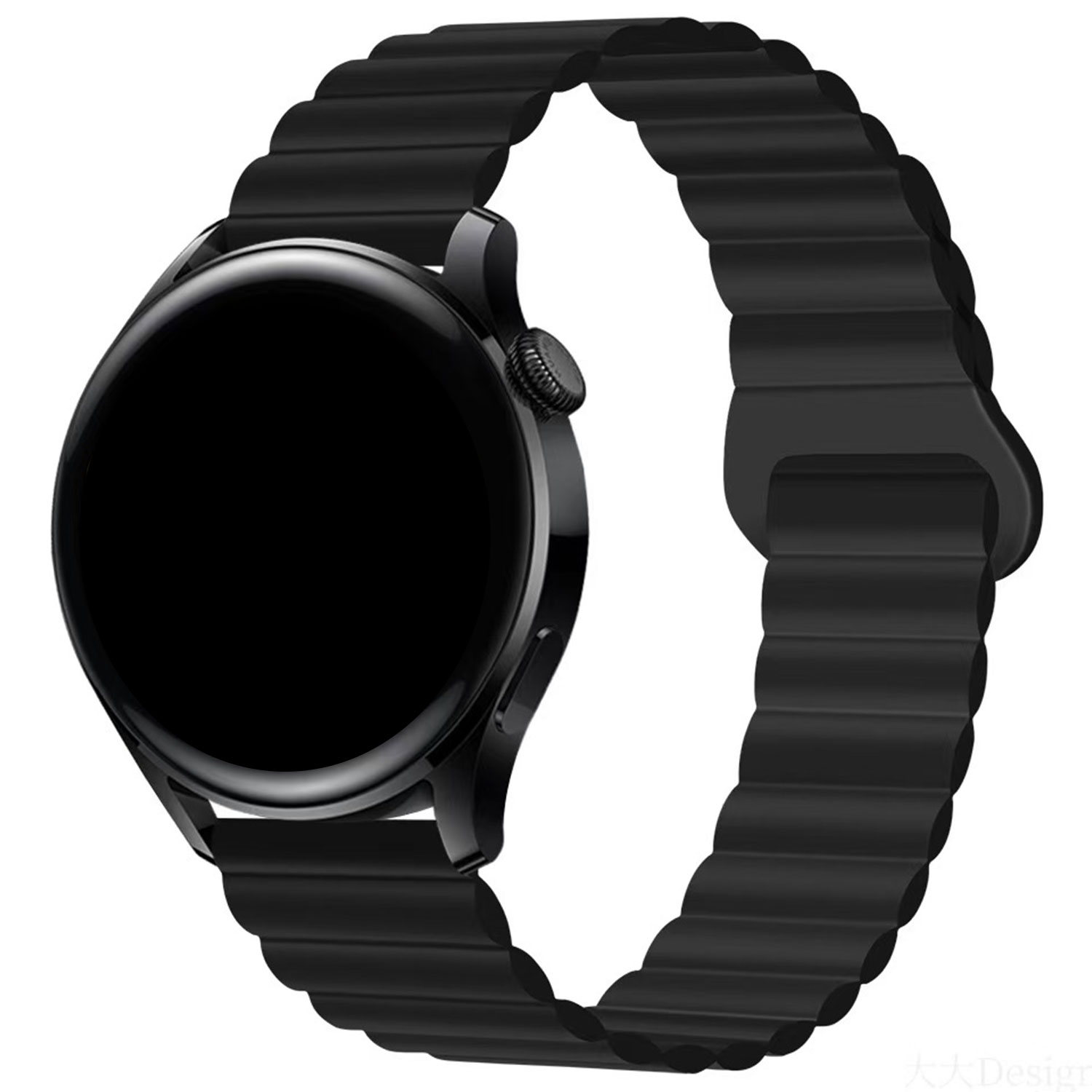 Samsung Galaxy Watch 6 Magnetic Silicone Strap - Black