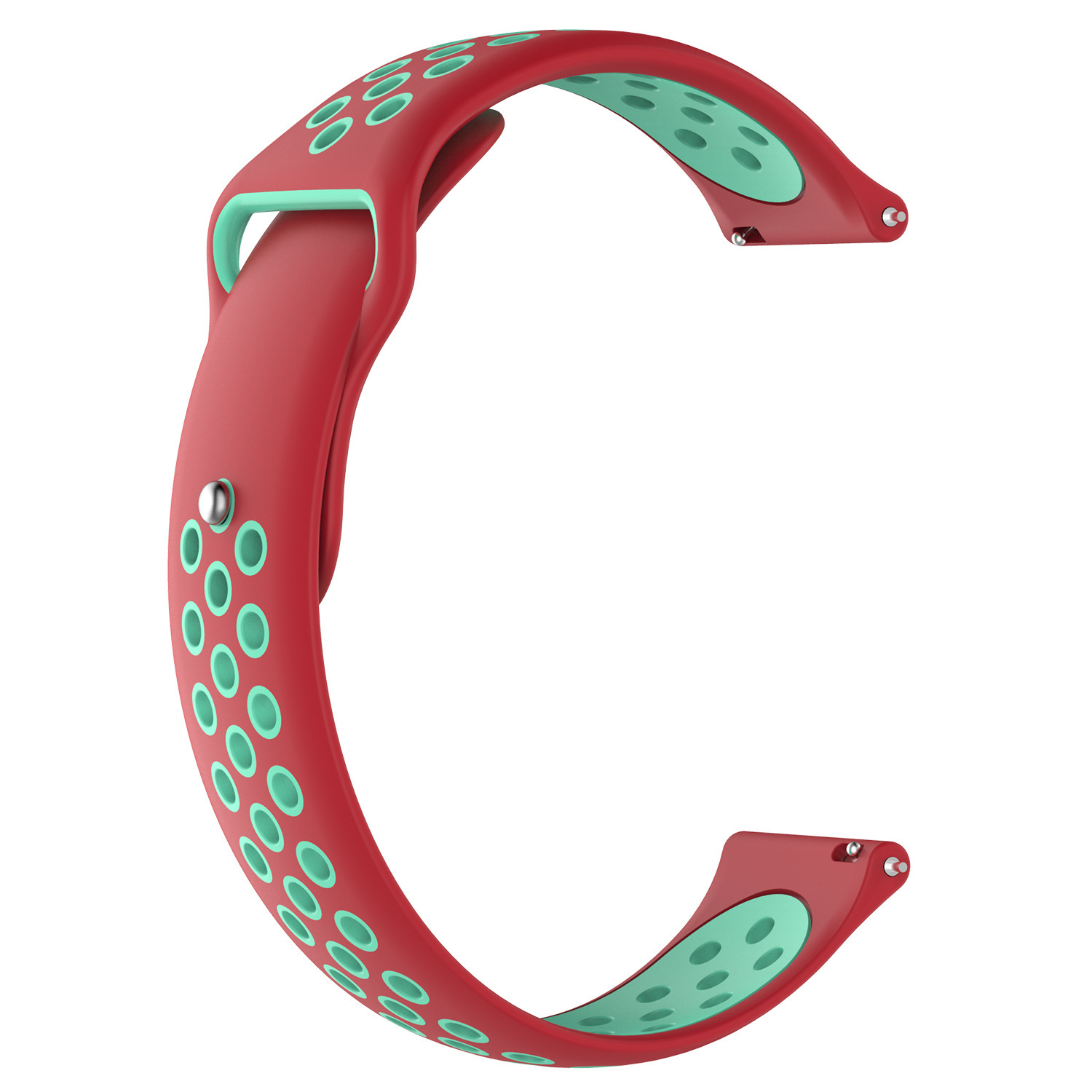 Polar Vantage M / Grit X Dual Sport Strap - Red Teal