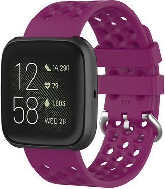 Fitbit versa purple band best sale