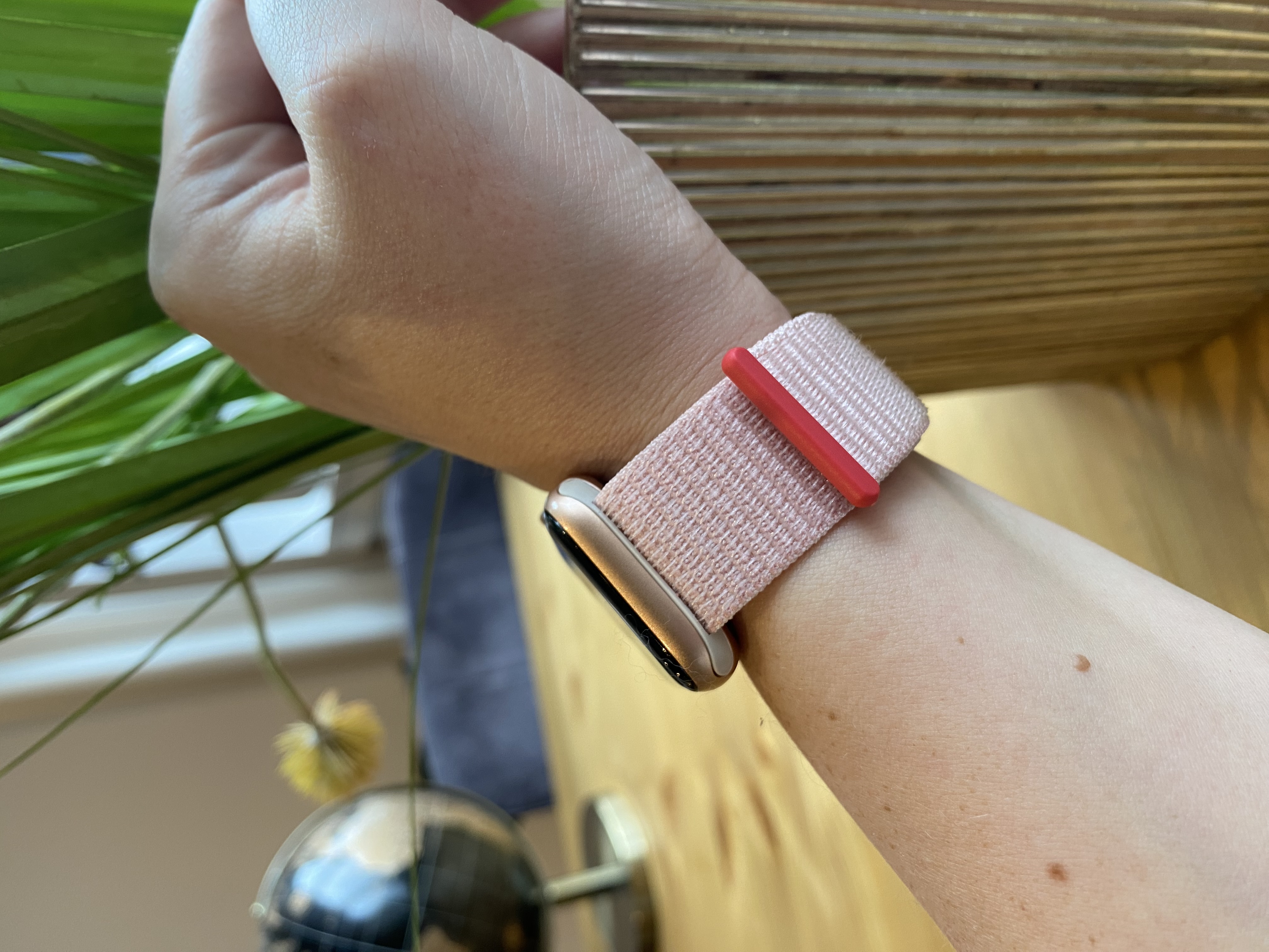 Apple Watch Nylon Sport Loop Strap - Light Pink